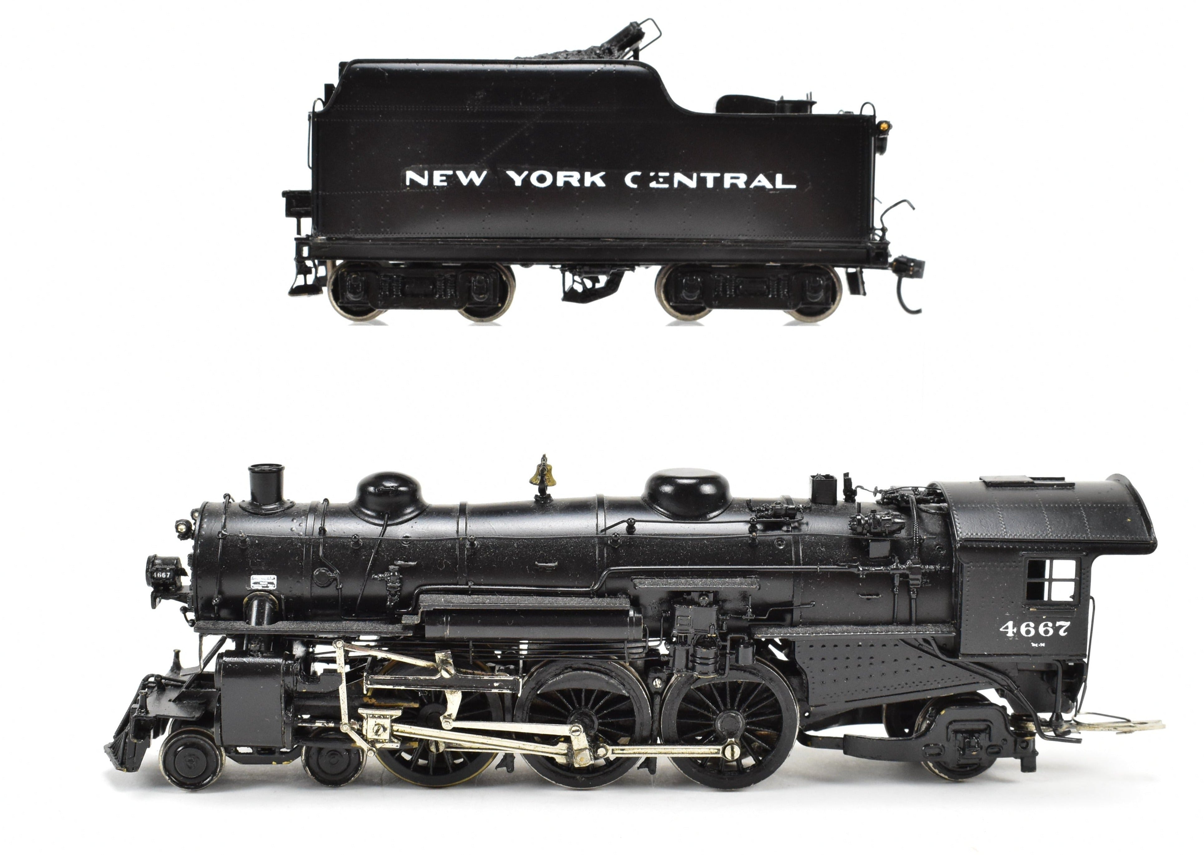 HO Scale Brass ALCO NYC New York Central K3Q 4-6-2 Model #4667