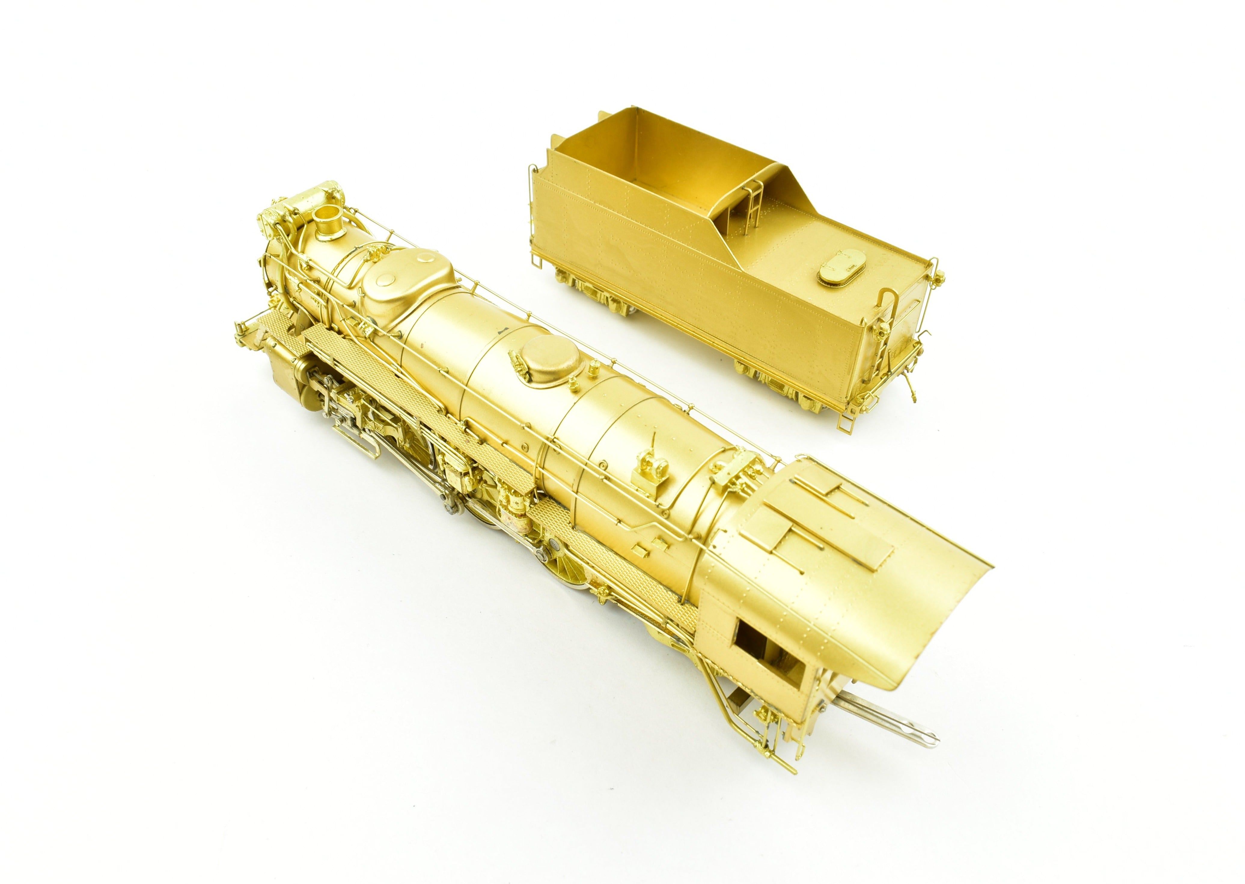 HO Scale Brass Key Imports Erie Railroad K - 5a 4 - 6 - 2 Pacific Steam Locomotive Model from 1941 Era