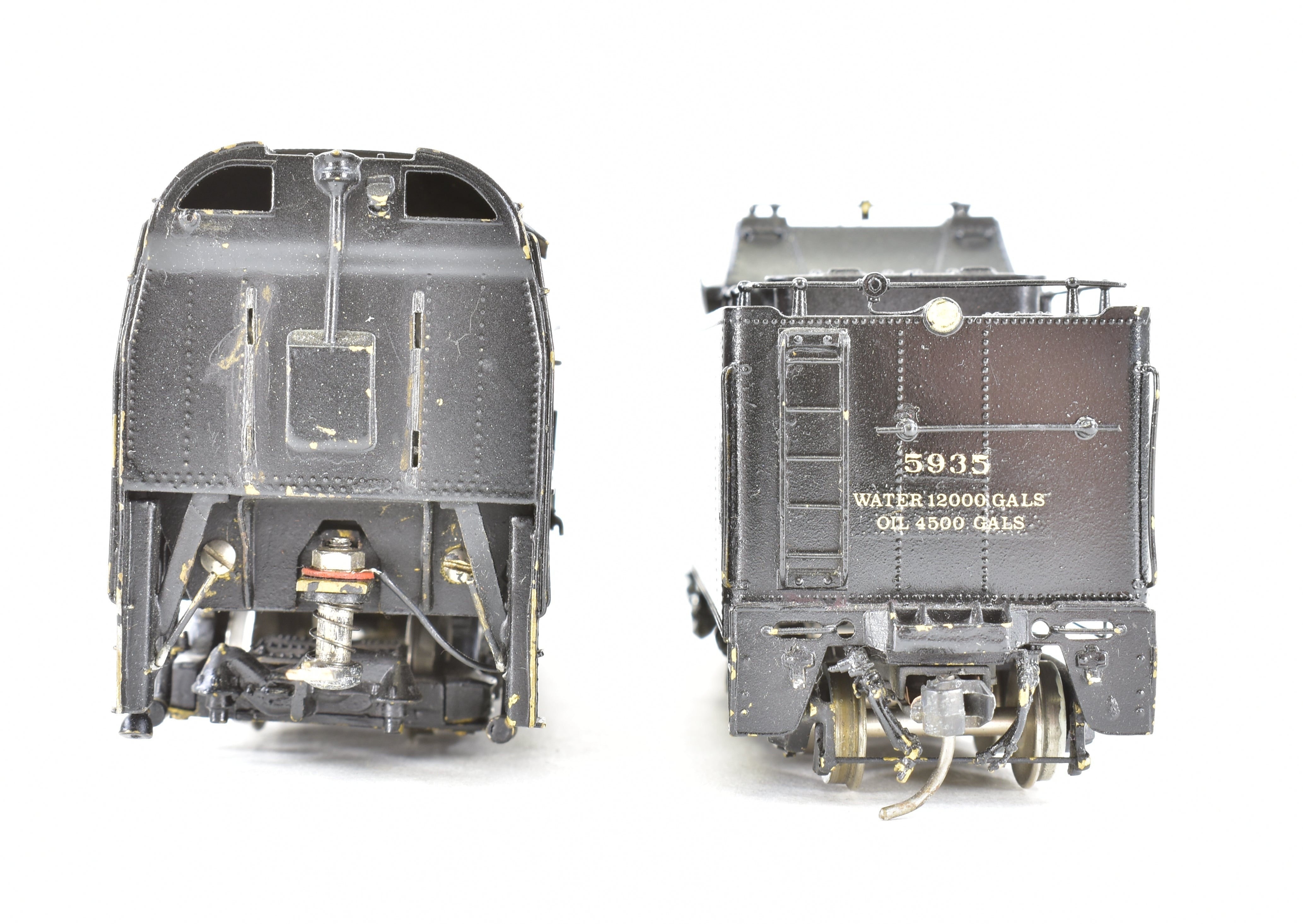 HO Scale Brass Model Train - Van Hobbies Canadian Pacific Railway T-1c 2-10-4 Selkirk with Custom Painting