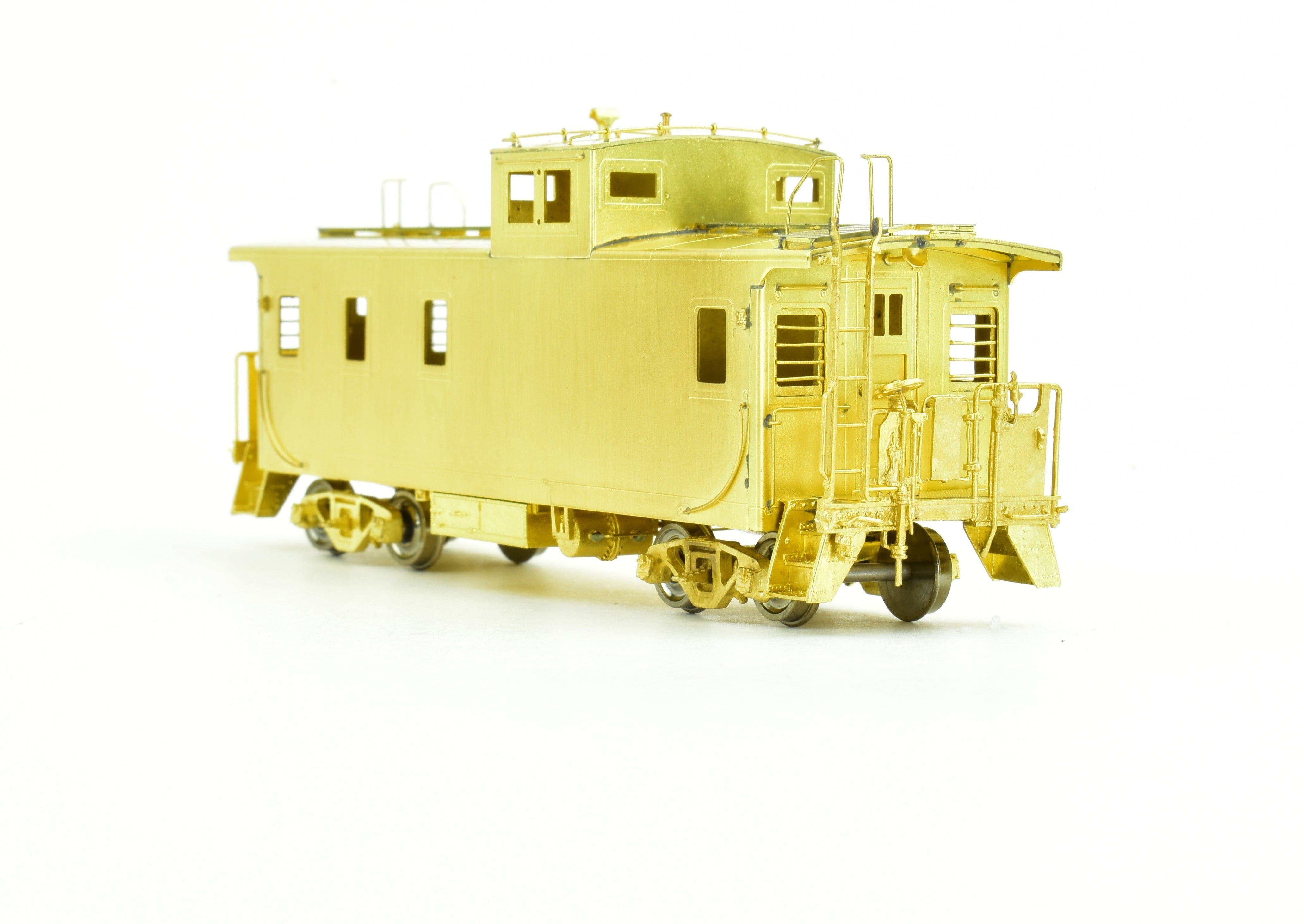 1945 Era HO Brass OMI Great Northern Steel Caboose X256 - 268 by Overland Models