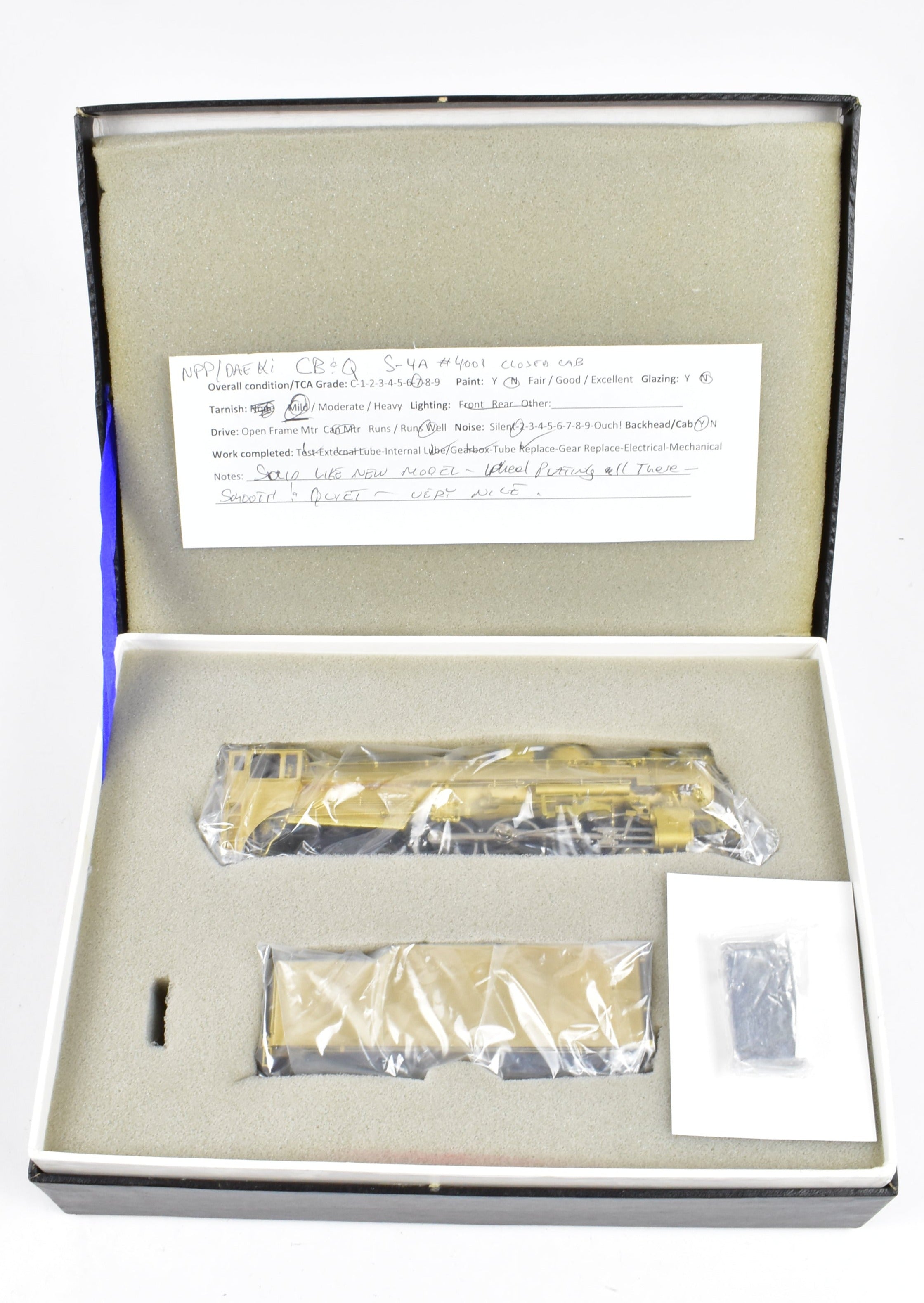 NPP Nickel Plate HO Brass 4-6-4 Standard Hudson S-4A 4001 Model
