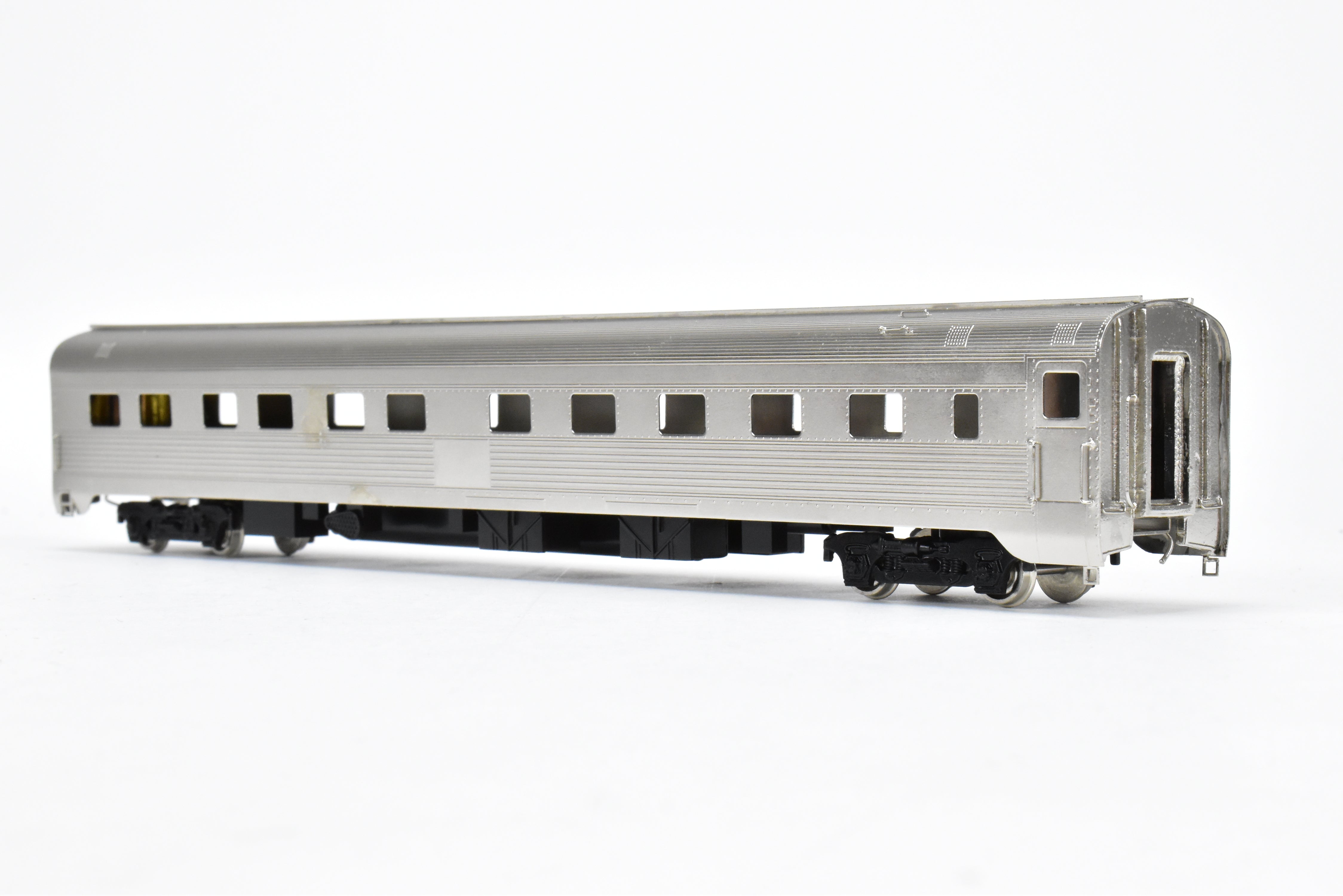 HO Scale Brass Original Whistle Stop Southern Pacific Budd 10 - 6 Sleeper Factory - Plated