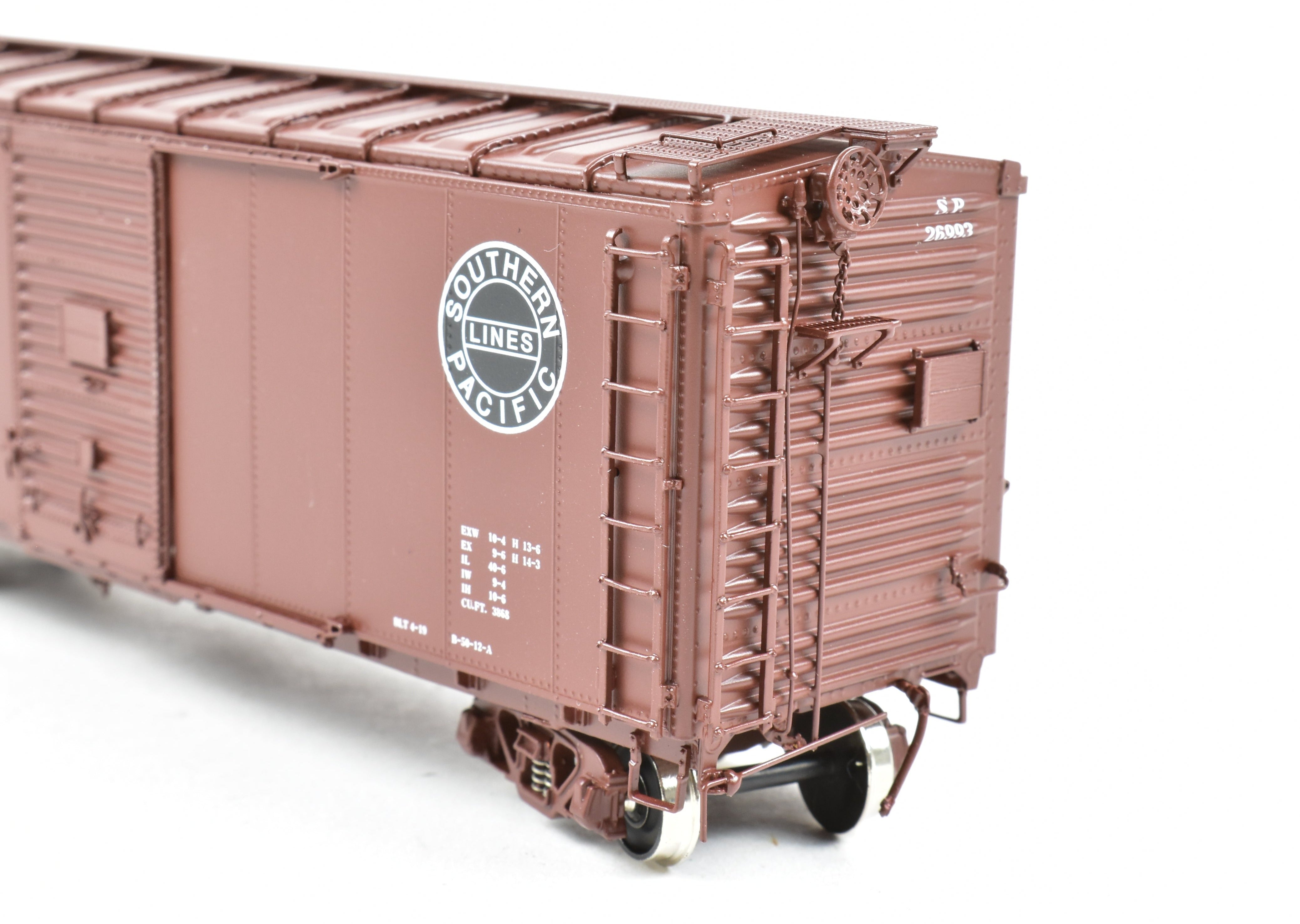2001 HO Brass Southern Pacific Class B - 50 - 12 - A Box Car Model No. 26993