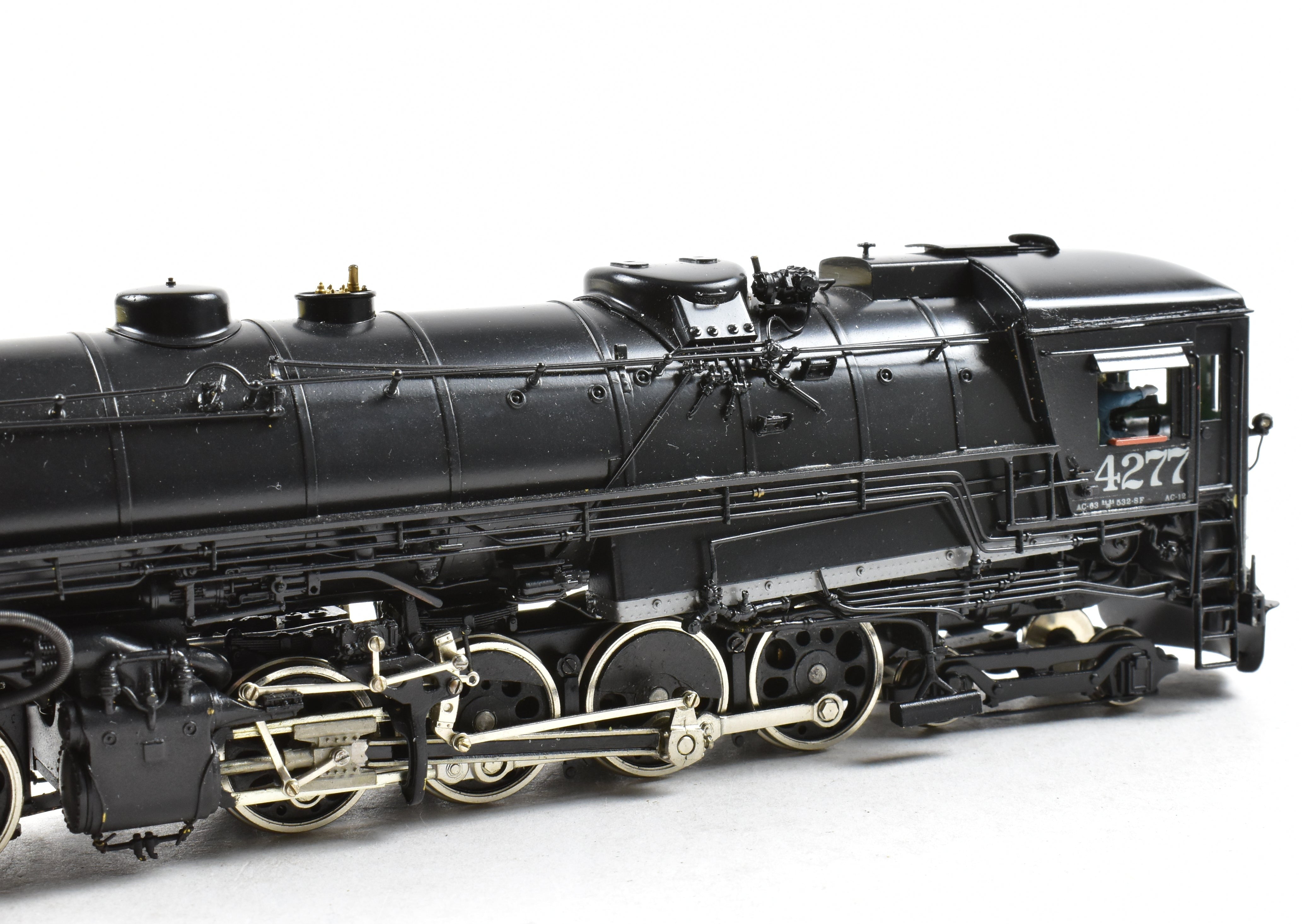 1974 HO Brass Tenshodo SP Southern Pacific AC - 12 4 - 8 - 8 - 2 Cab Forward No. 4277 Factory Painted Crown Model