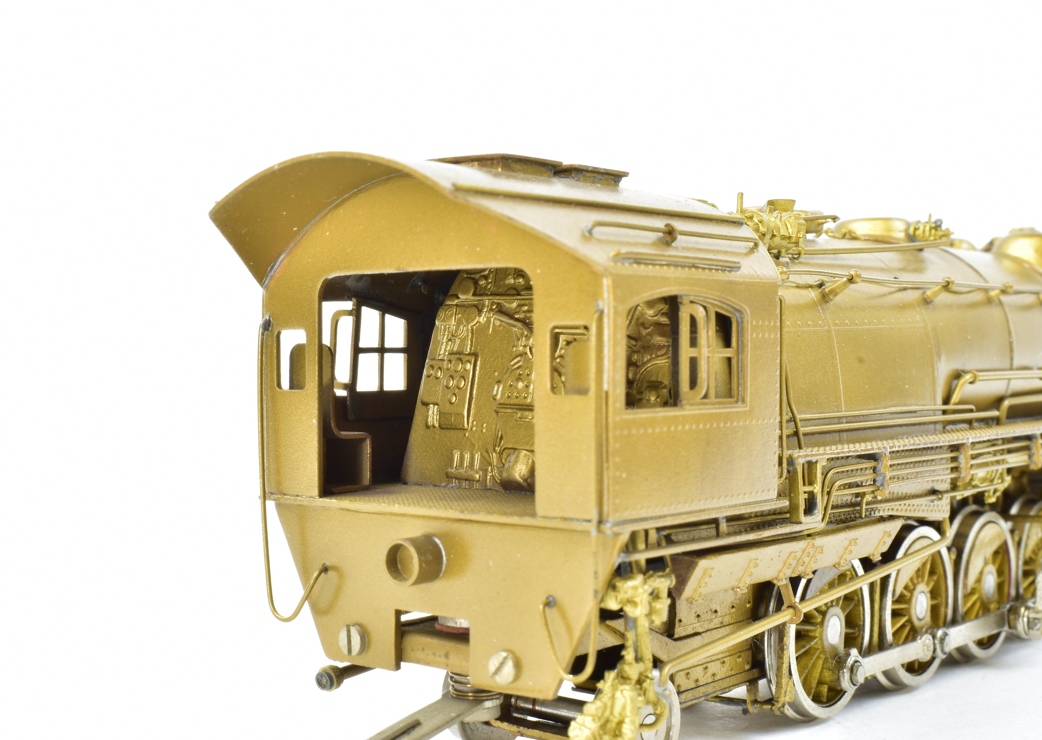 High - Quality HO Scale Custom Brass Model Train: New Haven Class L - 1 2 - 10 - 2 by NJ Custom Brass