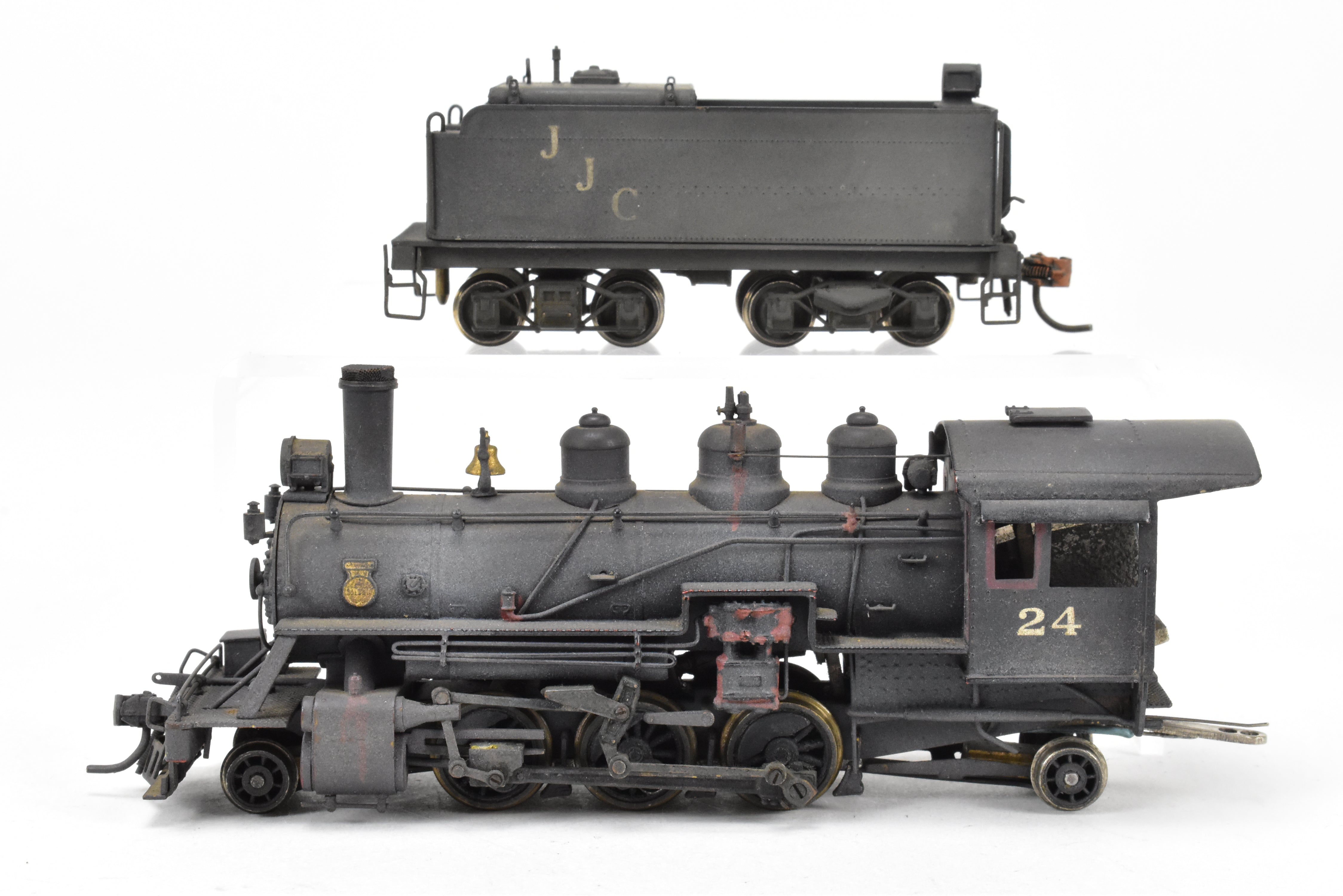 1969 HO Brass PFM - United Baldwin 2-6-2 #105 Custom Painted Locomotive