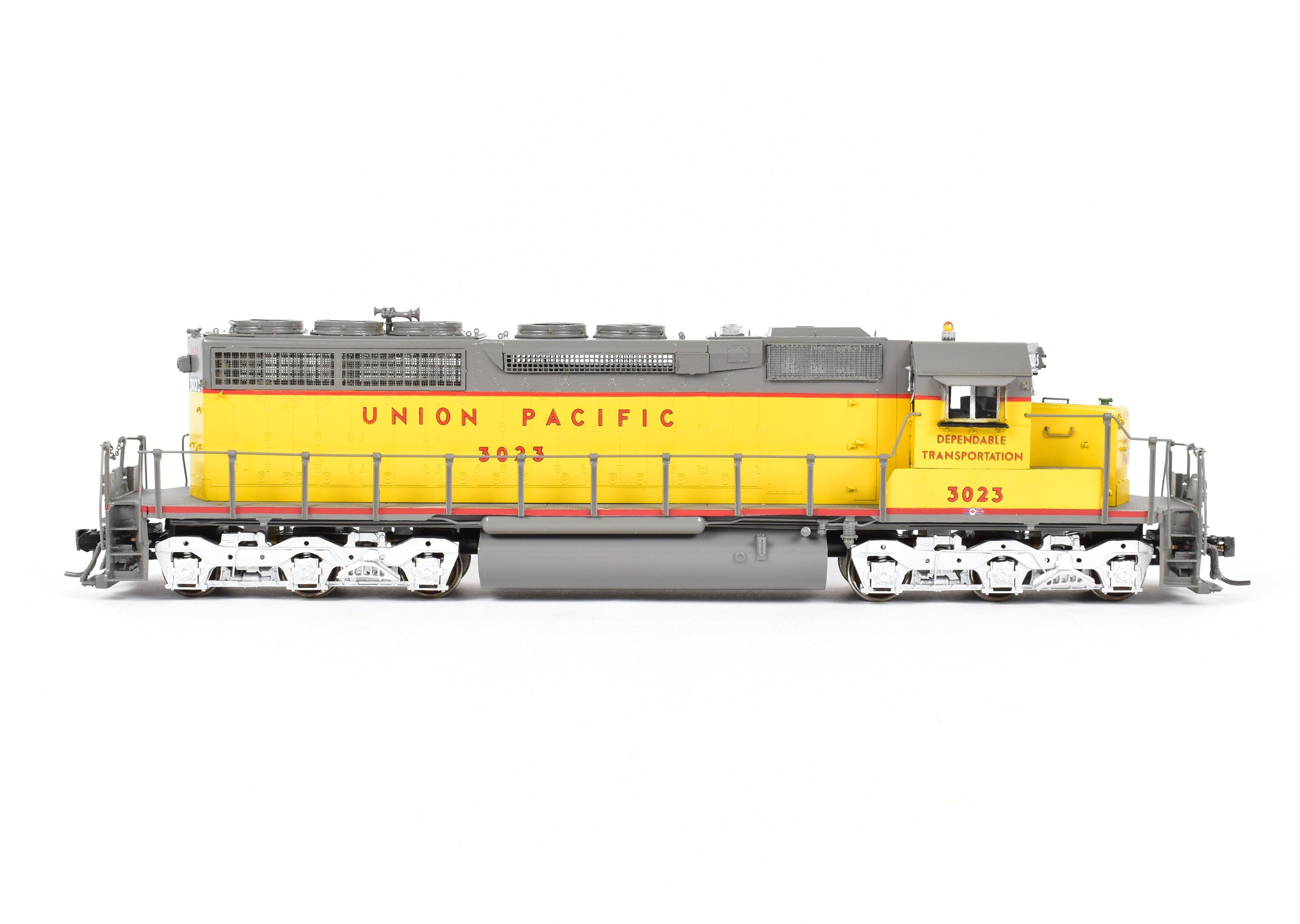 HO Scale Brass UP Union Pacific EMD SD40 Low Hood Custom Painted #3004 by Overland Models