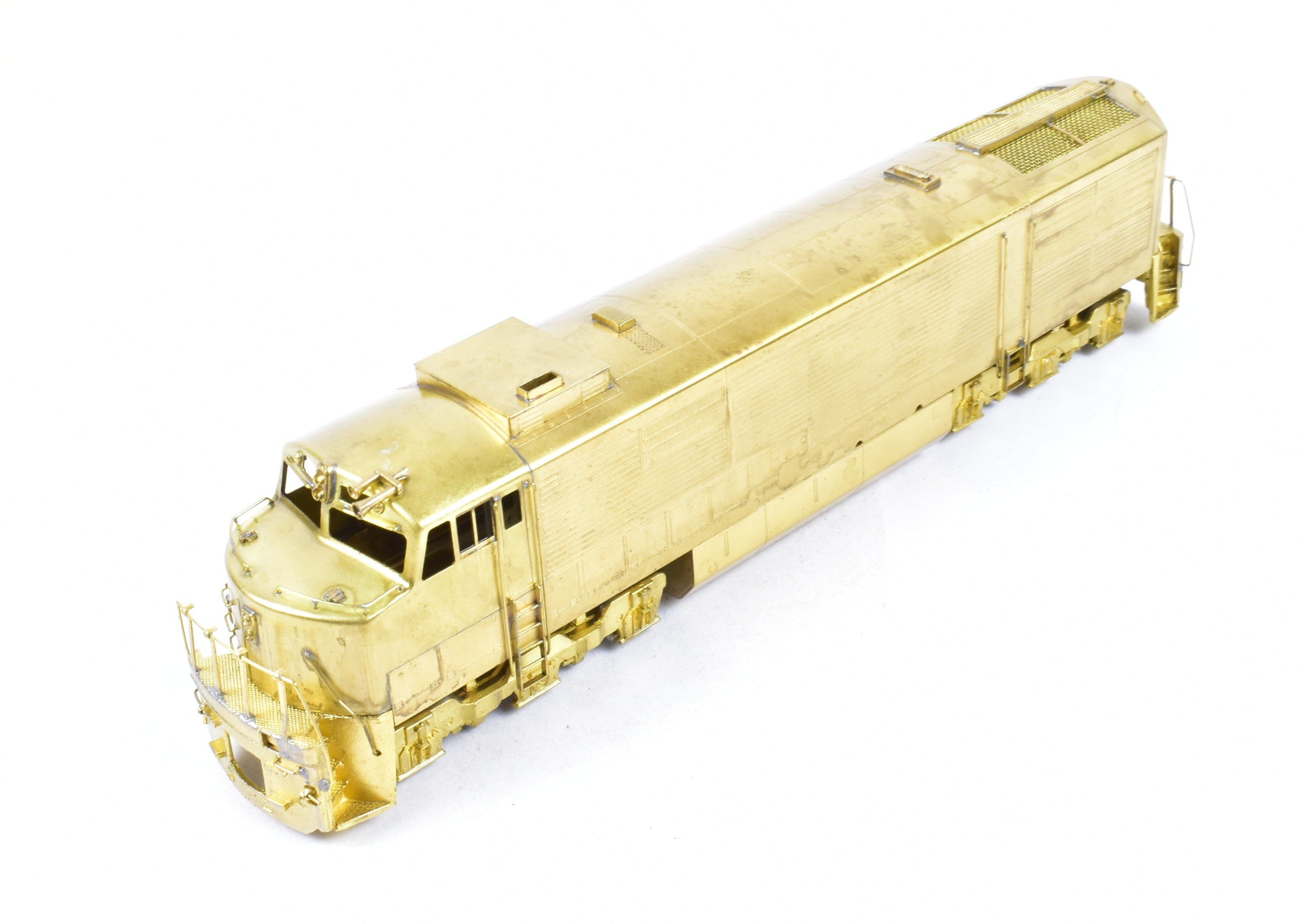 HO Scale Brass Hallmark Models ATSF - Santa Fe GE U30CG Cowl-Style Passenger Diesel Locomotive Model with New NWSL Gears