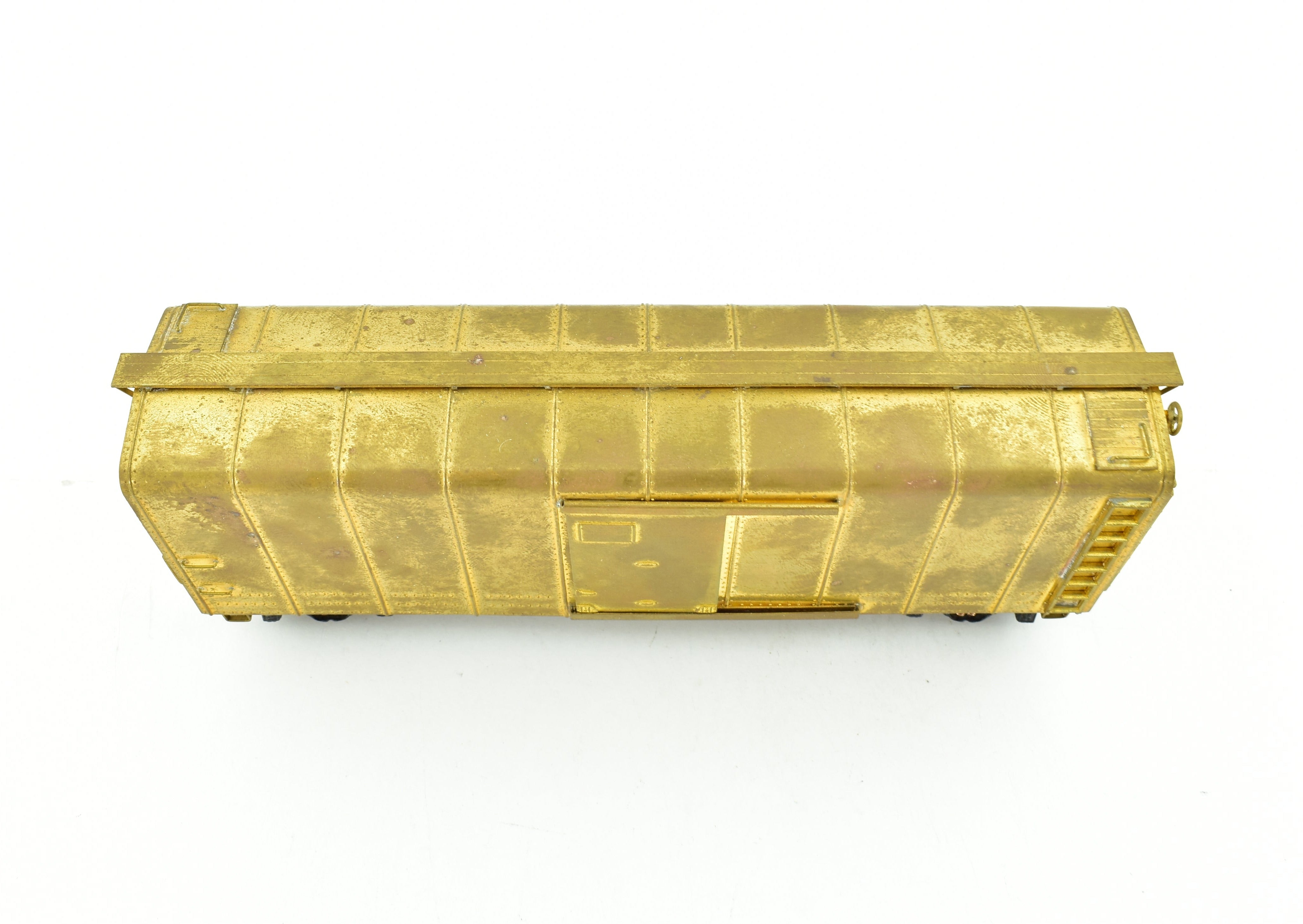 HO Scale Brass Model Trains by Trains Inc. - Baltimore & Ohio M - 53 Wagon - top Boxcar in As - Is Condition
