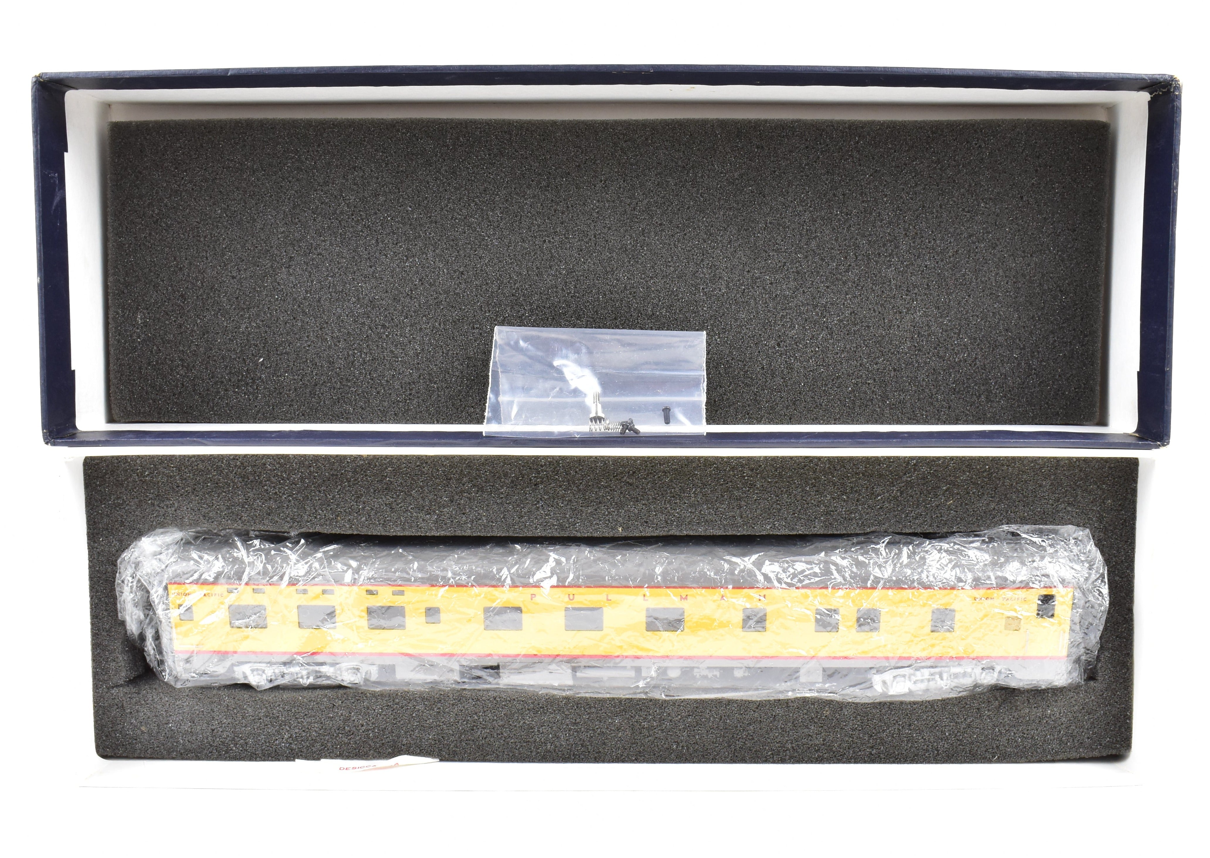 HO Scale Brass American Sleeper Model from Wasatch Model Co. - Union Pacific Plan 4099, 1942 PS 4 BDRM - 6 RMTT - 6 SECT Pullman CP