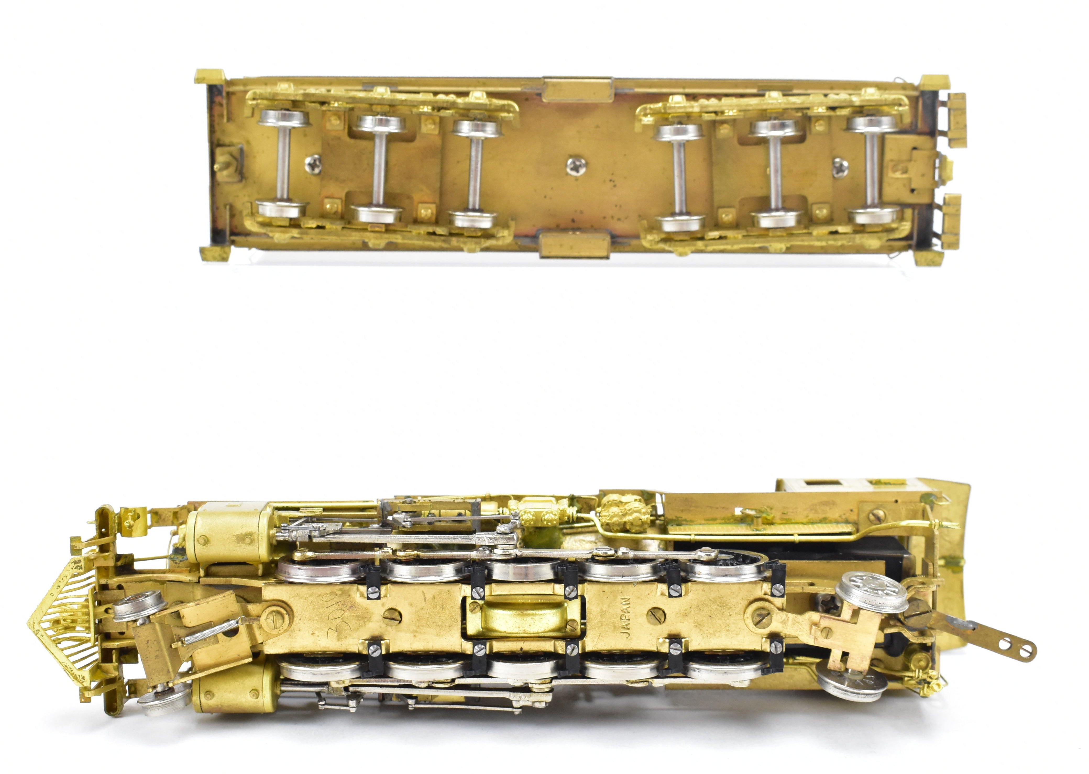HO Scale Brass Model Train by Westside Model Co., Representing ATSF - Santa Fe 1600 Class TTT 2 - 10 - 2, Complete with REBOXX Box and Foam