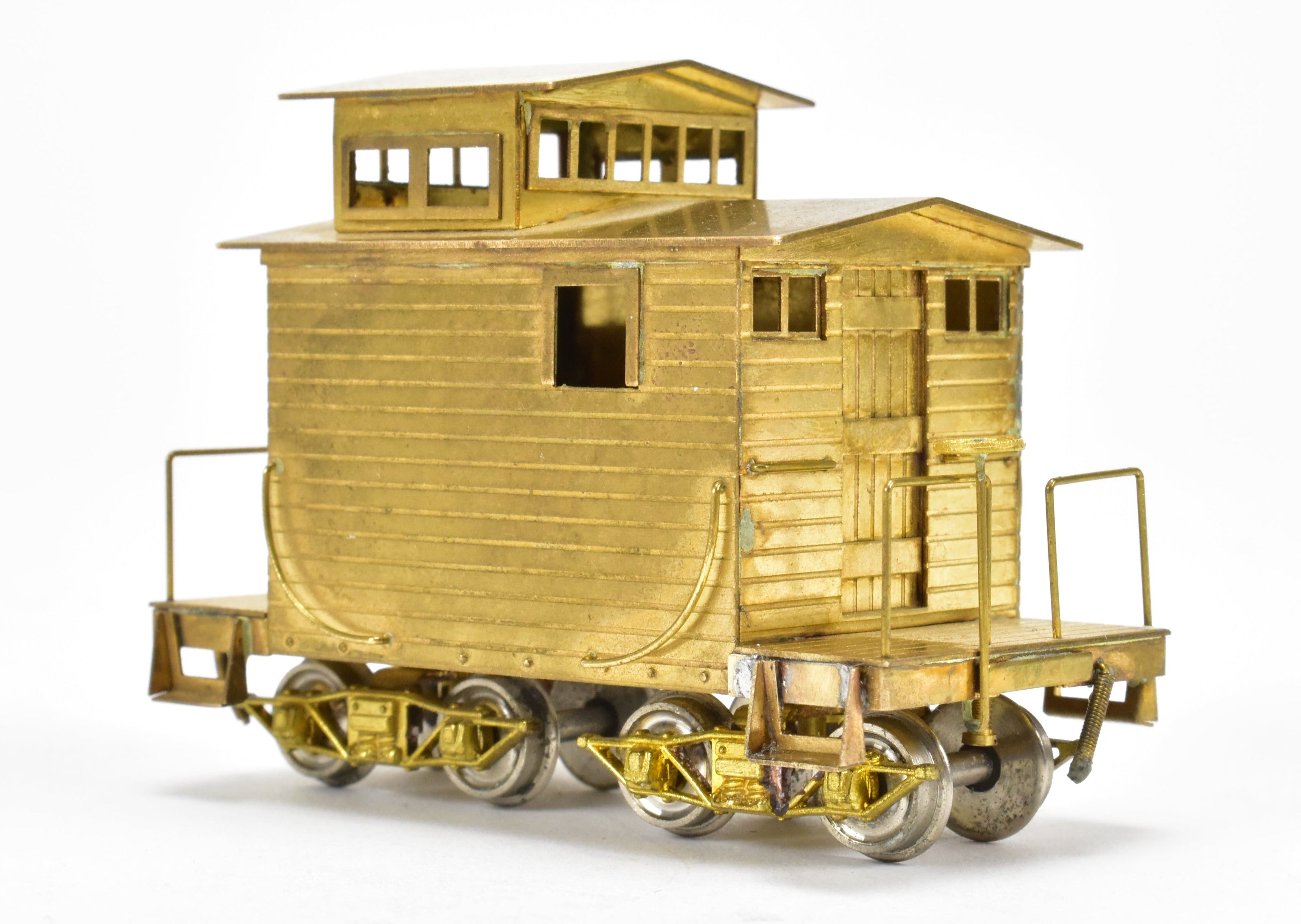 HOn3 Scale Brass Model Railroad Westside Lumber Co. Short Caboose No. 7 by Westside Model Co., Without Original Box