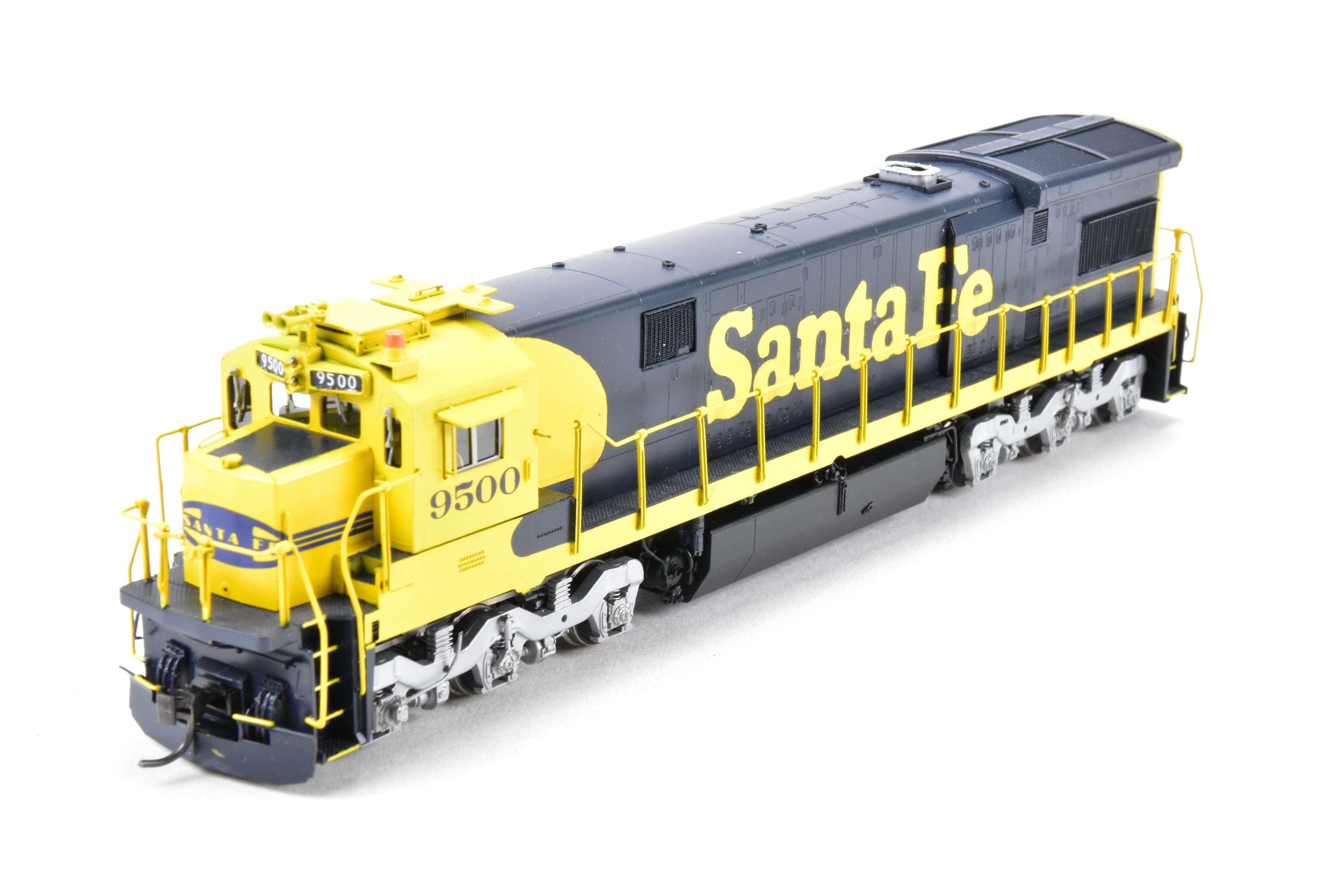 HO Scale Brass Model Train Engine - Overland Models, Inc. ATSF - Santa Fe GE U36C Rebuilt CP No. 9500 by Ajin Precision