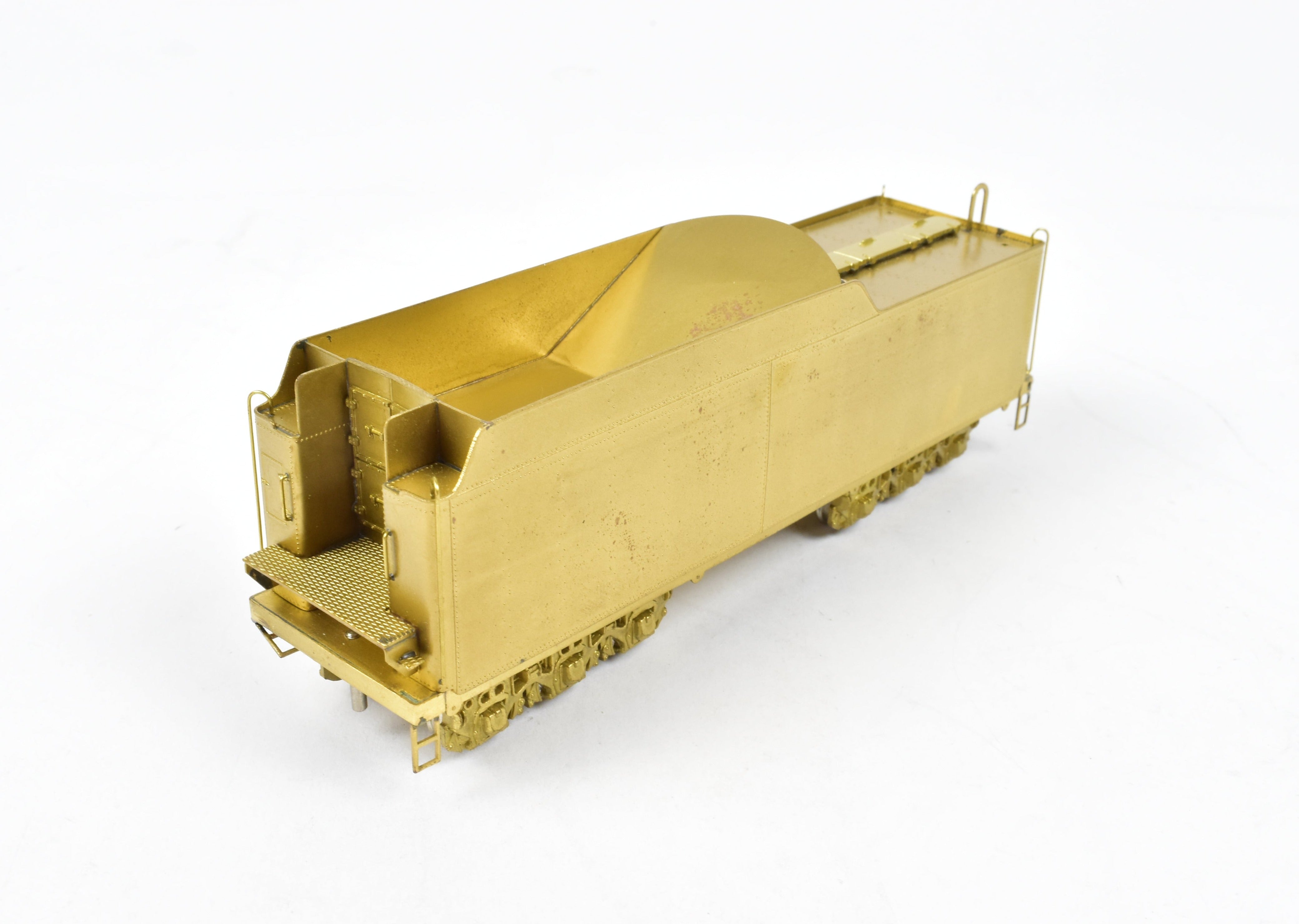 High - Quality HO Scale Brass Key Imports Model of Erie Railroad K - 5a 4 - 6 - 2 Pacific Locomotive from the 1950 Era