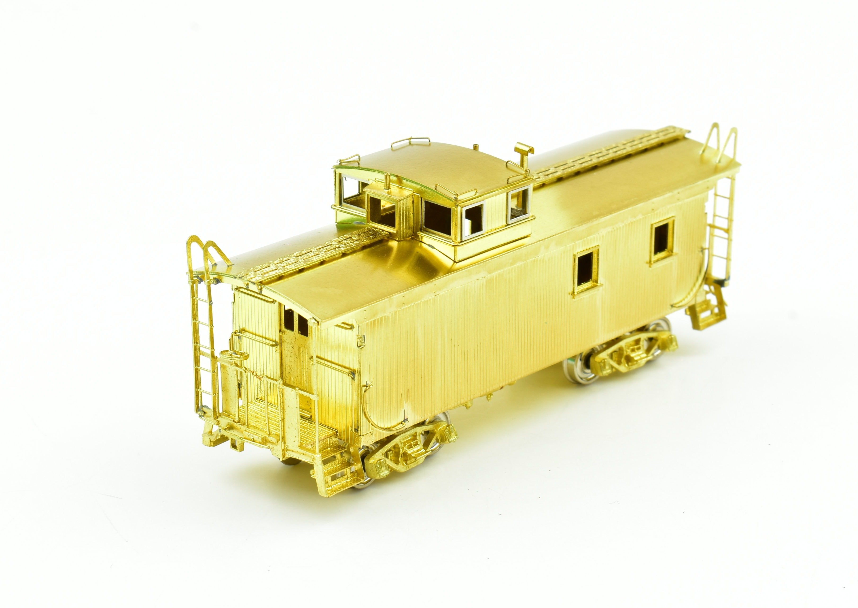 HO Scale Brass W&LE Wood Caboose by Overland Models, Inc. (1990 Run)