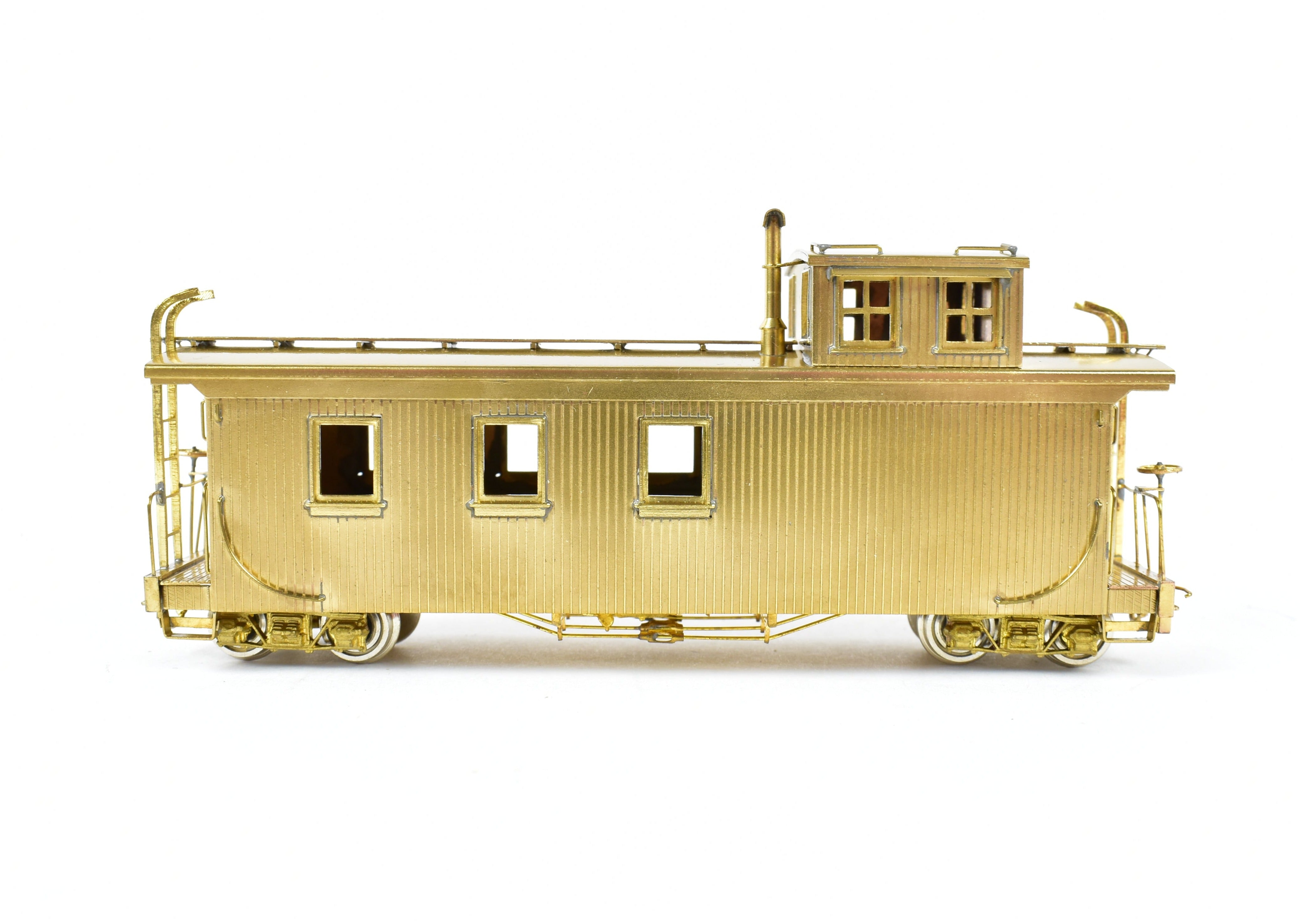 HOn3 Scale Pro Custom Hobbies (PCH) Model of Denver & Rio Grande Western (D&RGW) Caboose with Round Roof