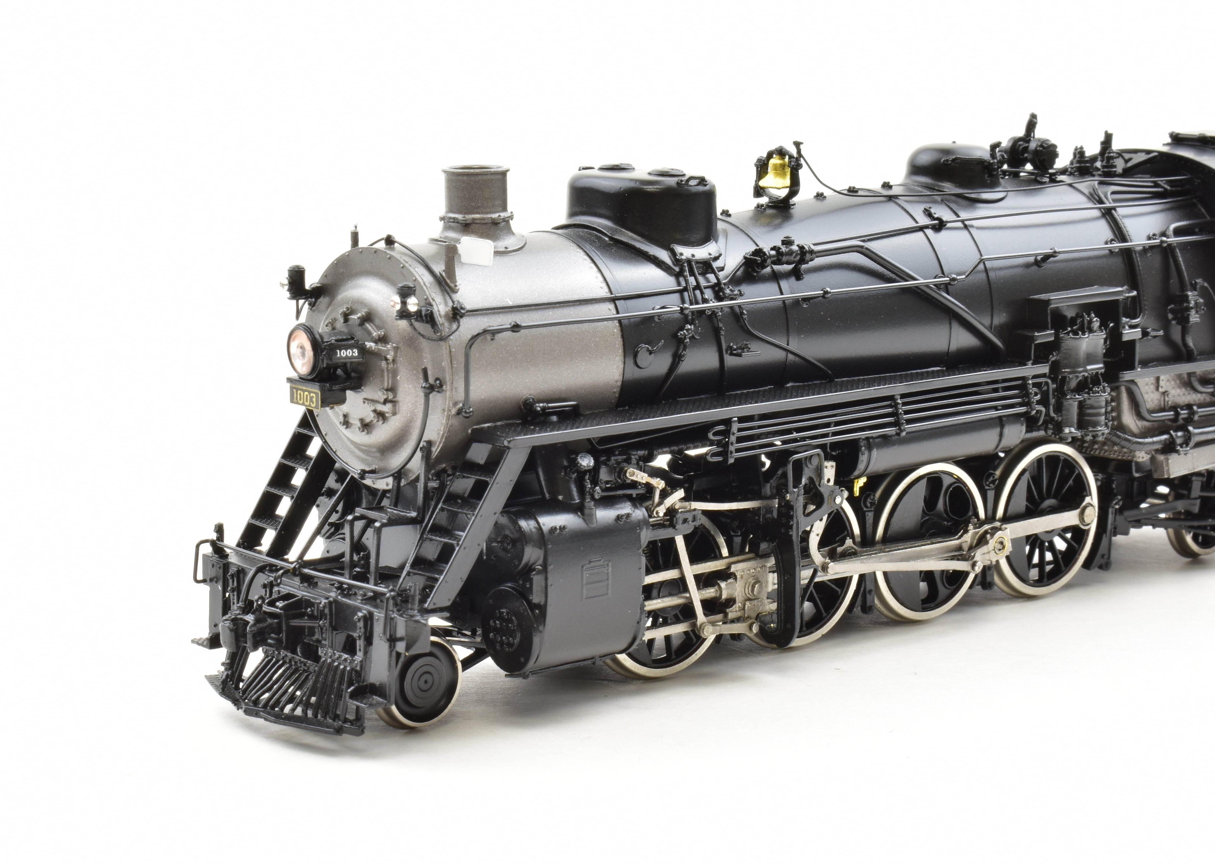 HO Scale Brass Division Point Soo Line Mikado 2-8-2 Locomotive Model #1003 from the 1940s Era