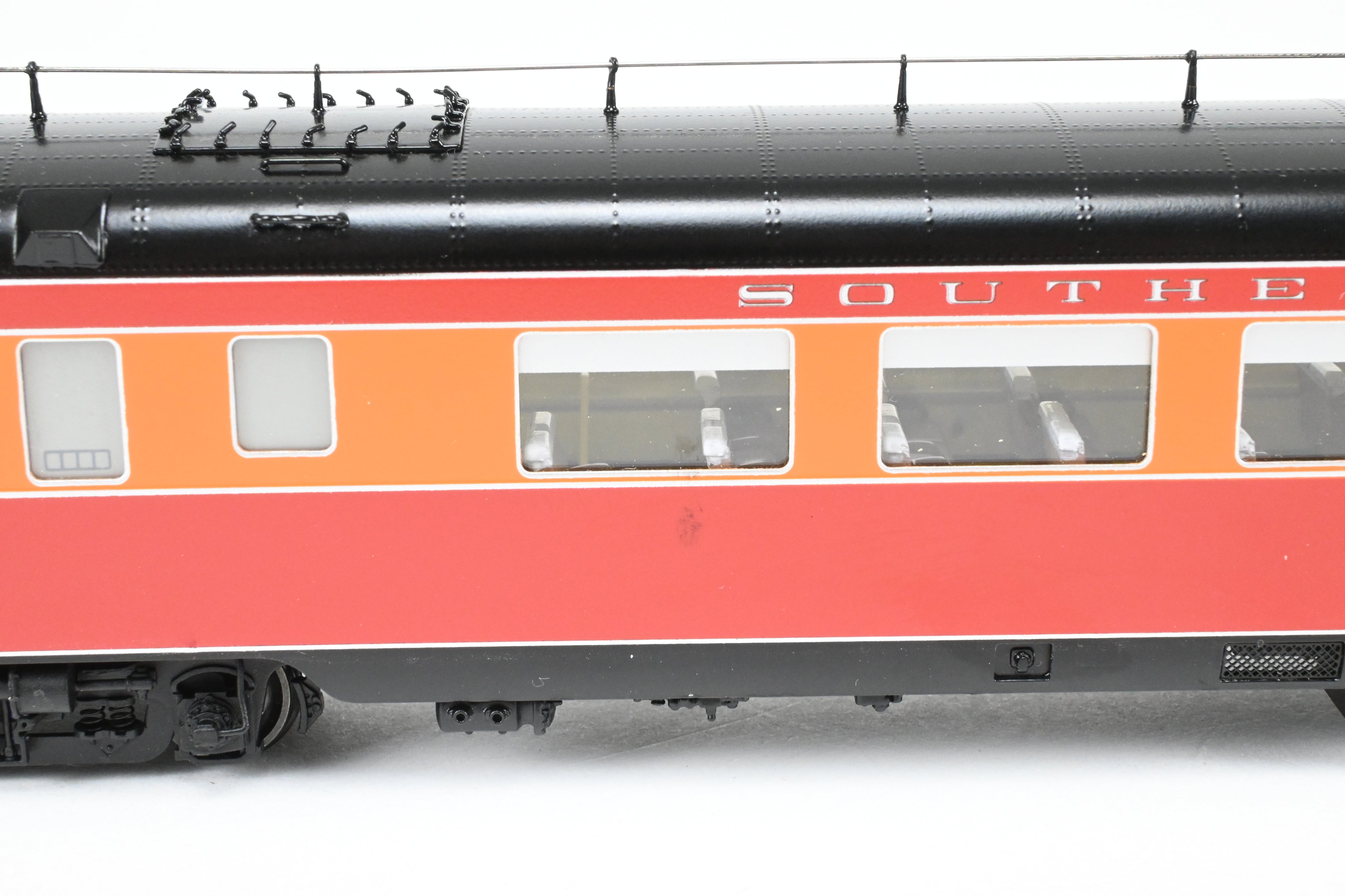 HO Scale Brass Passenger Car Set - Challenger Imports SP - Southern Pacific 1949 Shasta Daylight 2 - Pack B Add - On Set Freight Passenger Cars