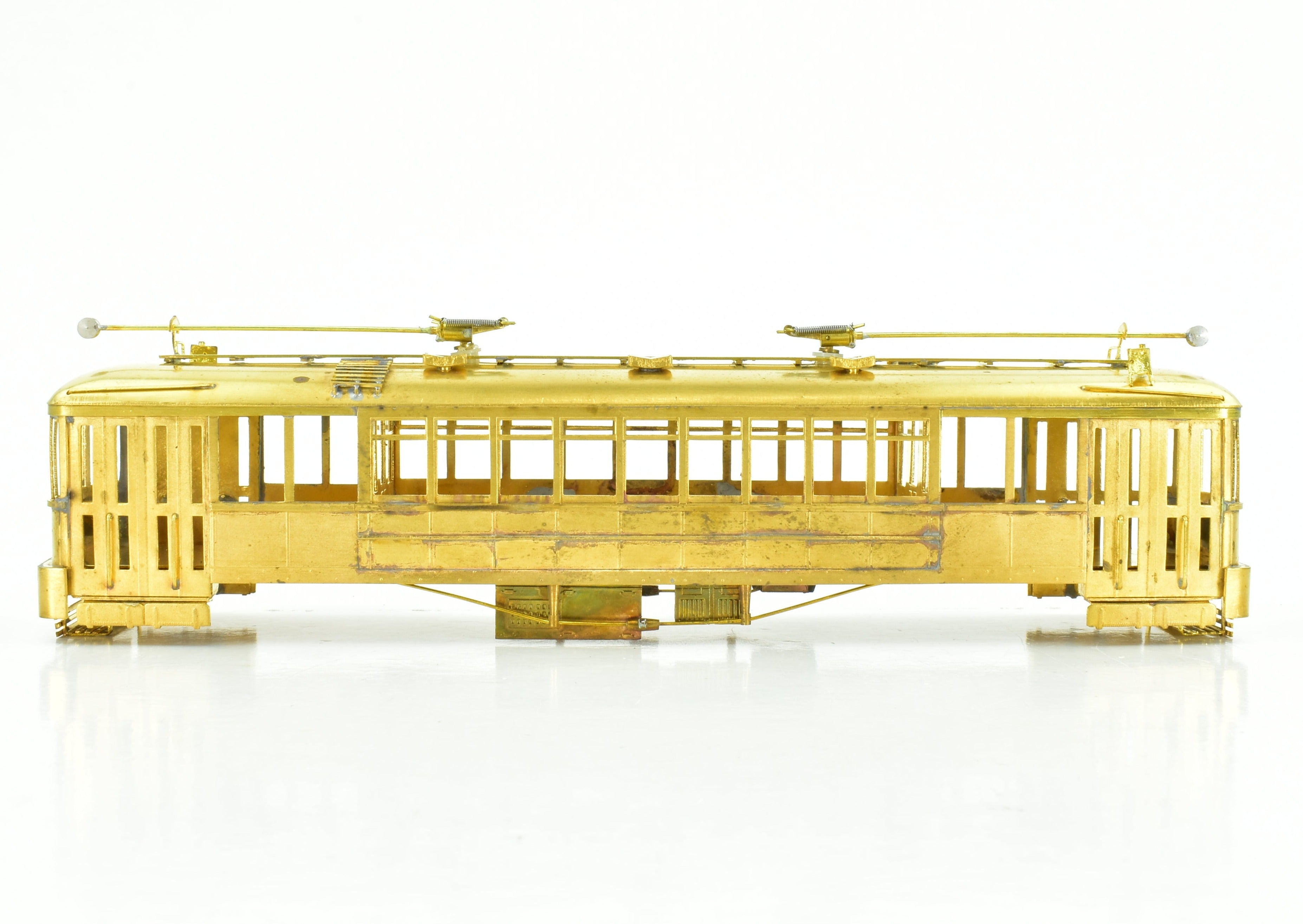 HO Scale Brass Model S. Soho & Co. LARY - Los Angeles Railway Type F - 4 Streetcar Assembly Kit