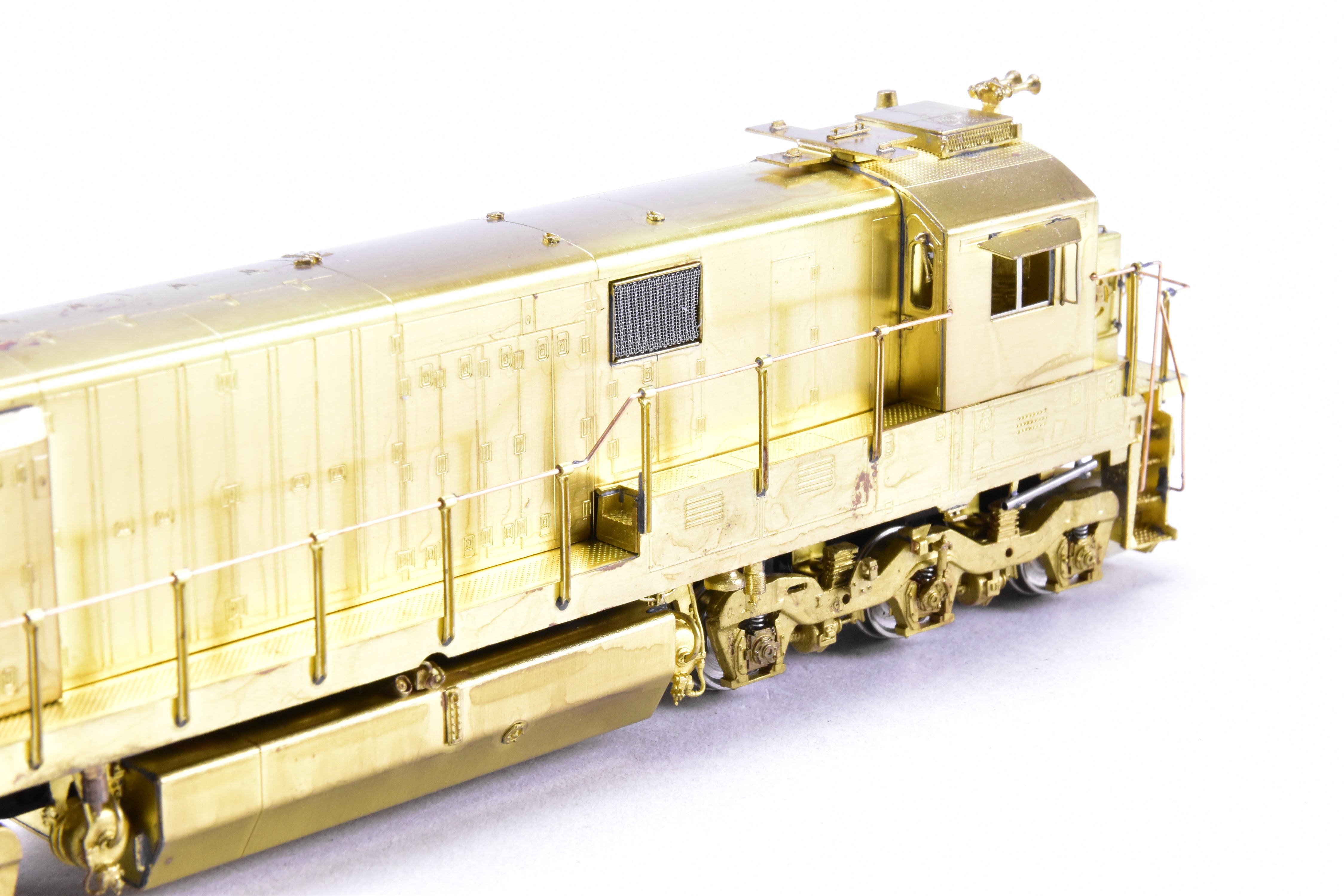 HO Scale Brass Locomotive Model - Overland Models, Inc. ATSF - Santa Fe GE U36C Rebuilt #9500