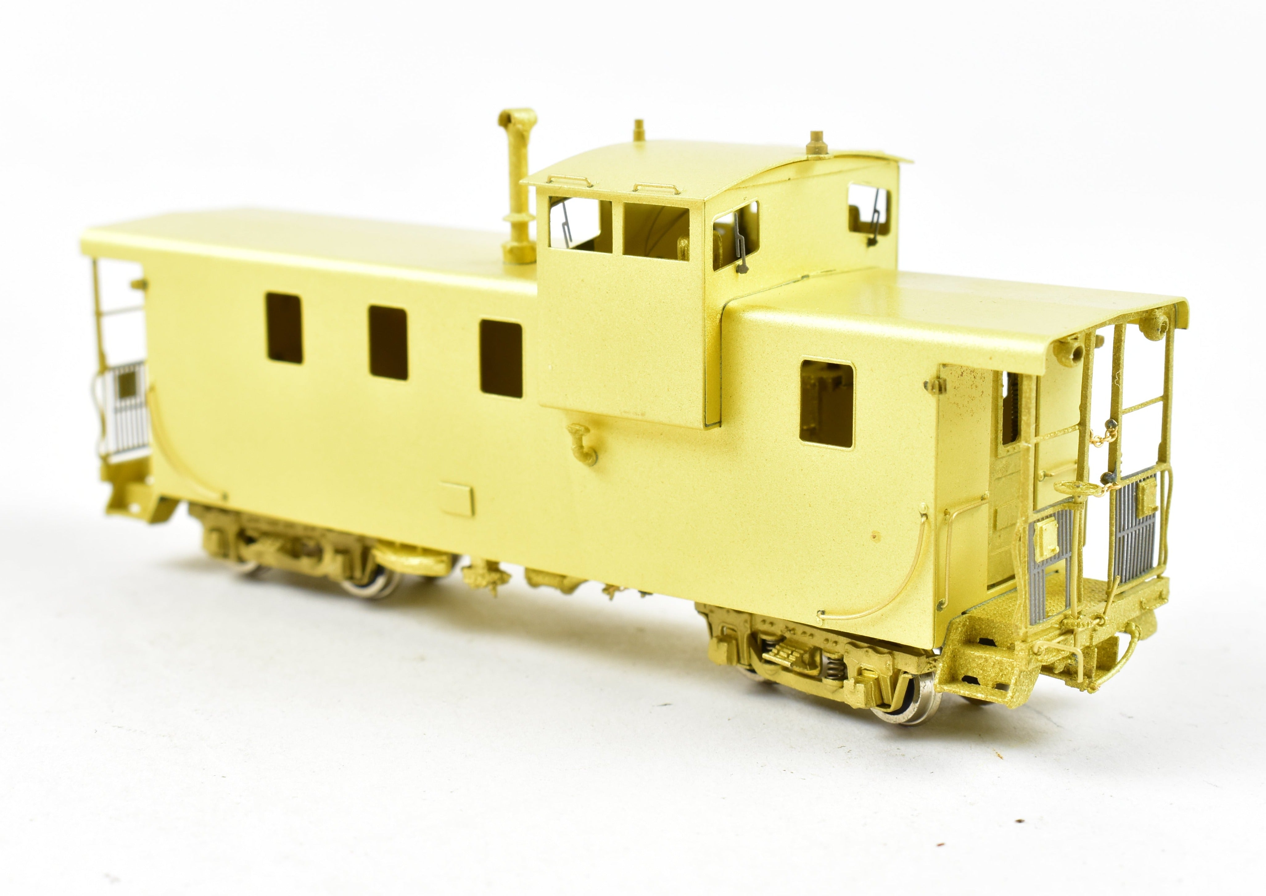 HOn3 Scale Model Brass Precision Scale Co. White Pass & Yukon Railway Steel Caboose 901 - A Collectible Train Car