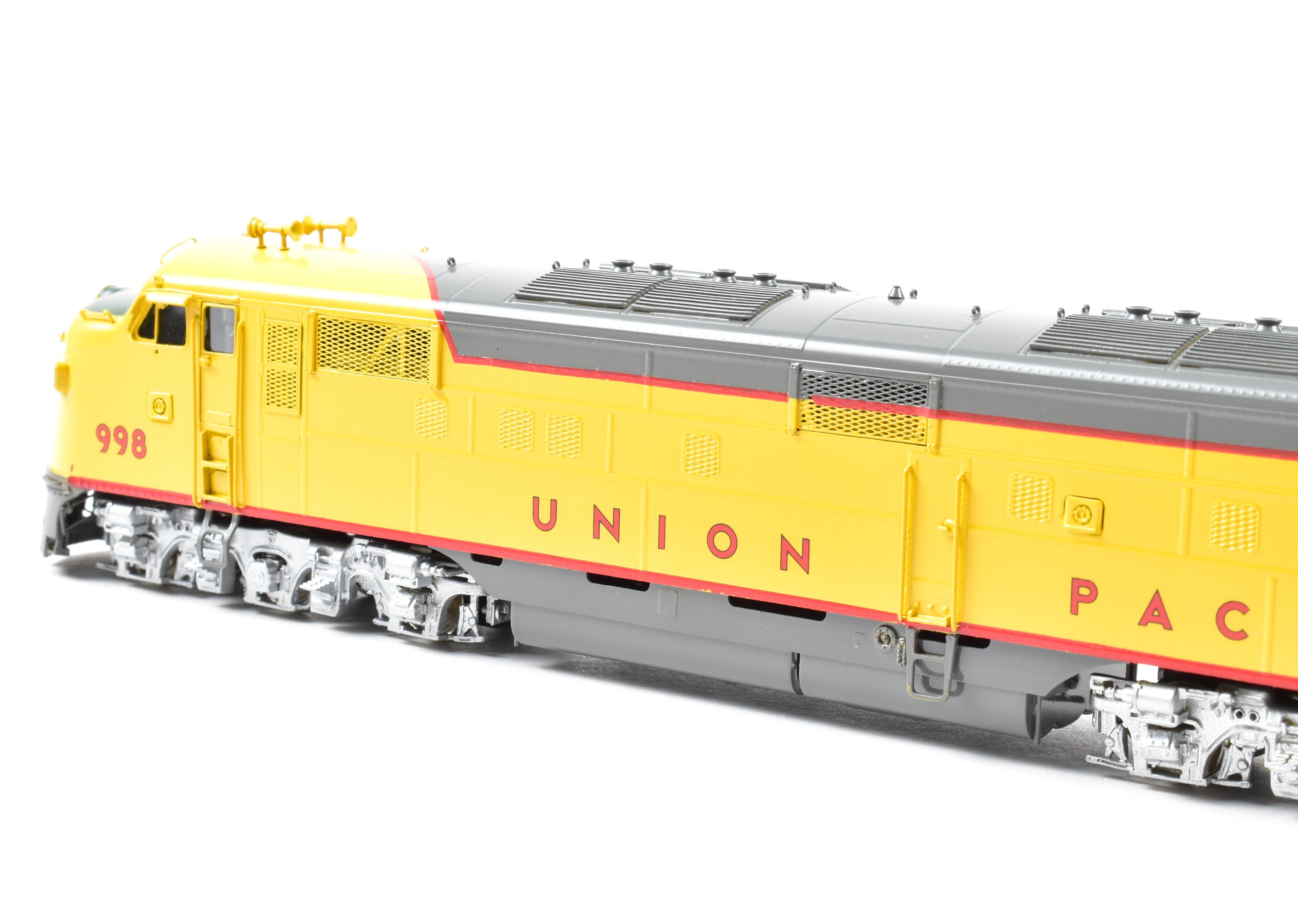 HO Scale Brass Union Pacific E-7A Unit FP #998 Model by Overland Models, Inc. (OMI)