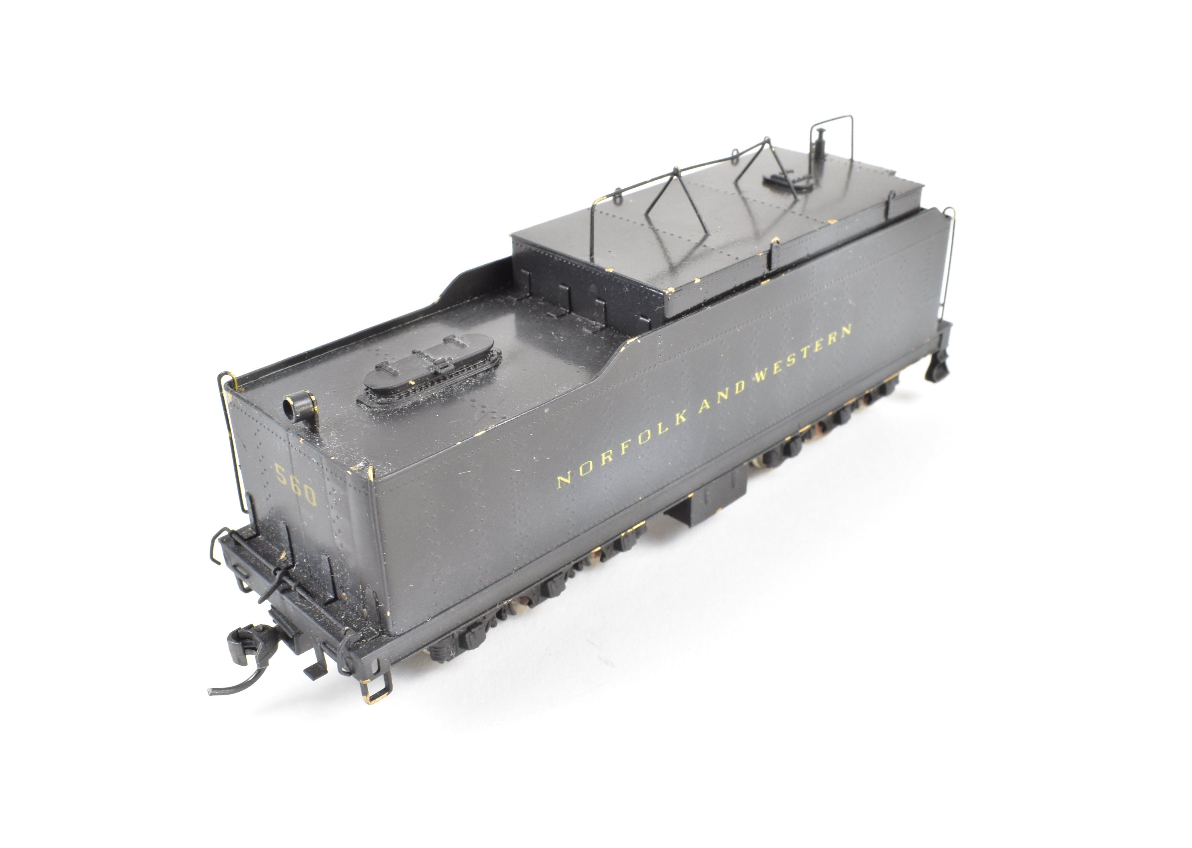 HO Scale Brass Hallmark Models MKT - Missouri Kansas Texas 4-6-2 C/P Pacific Model Train with N&W - Norfolk & Western Decals #560 in ReBoxx Packaging