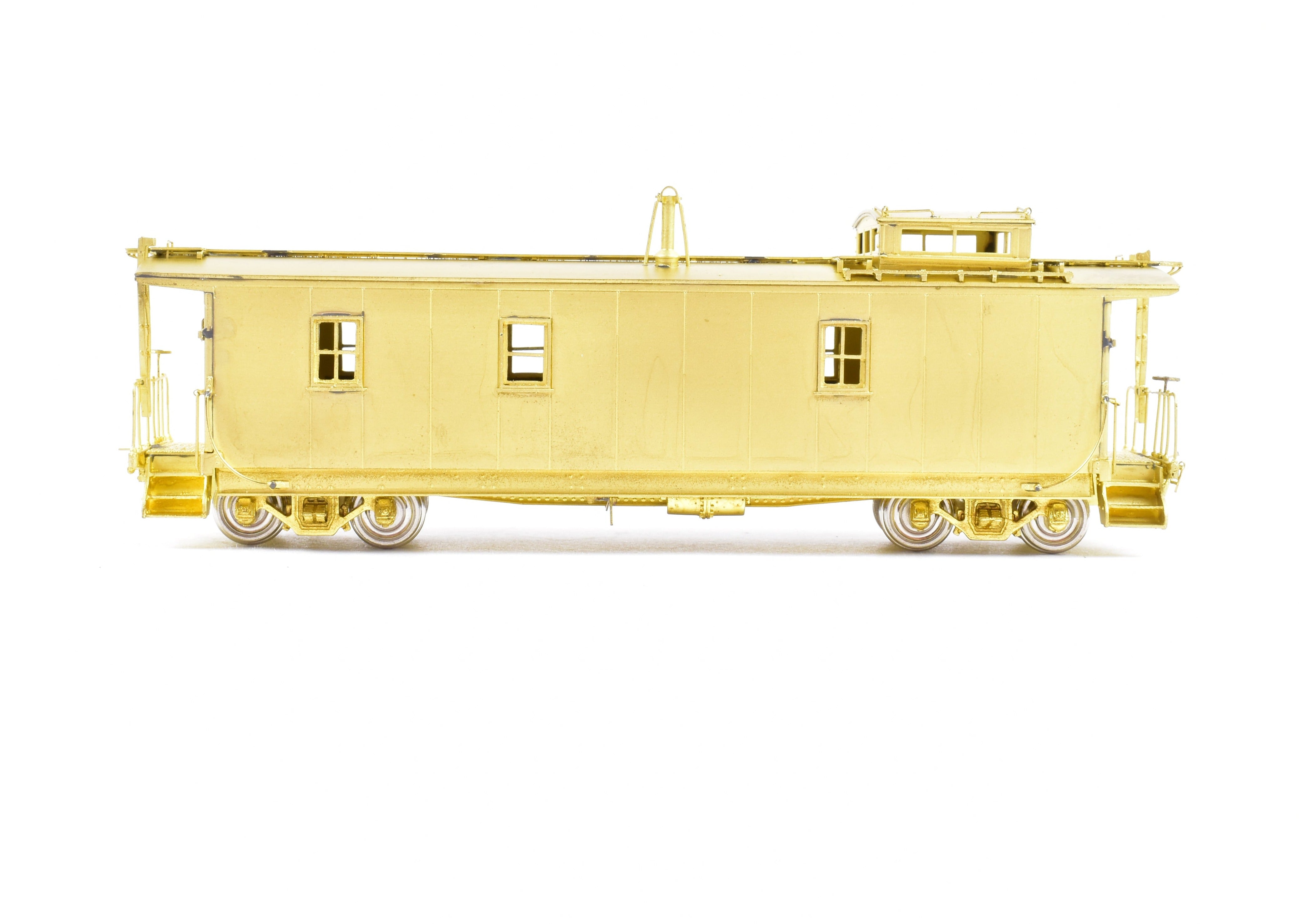 HO Scale Brass NYC - New York Central Pacemaker Plywood Caboose Model by Overland Models, Inc. (OMI)