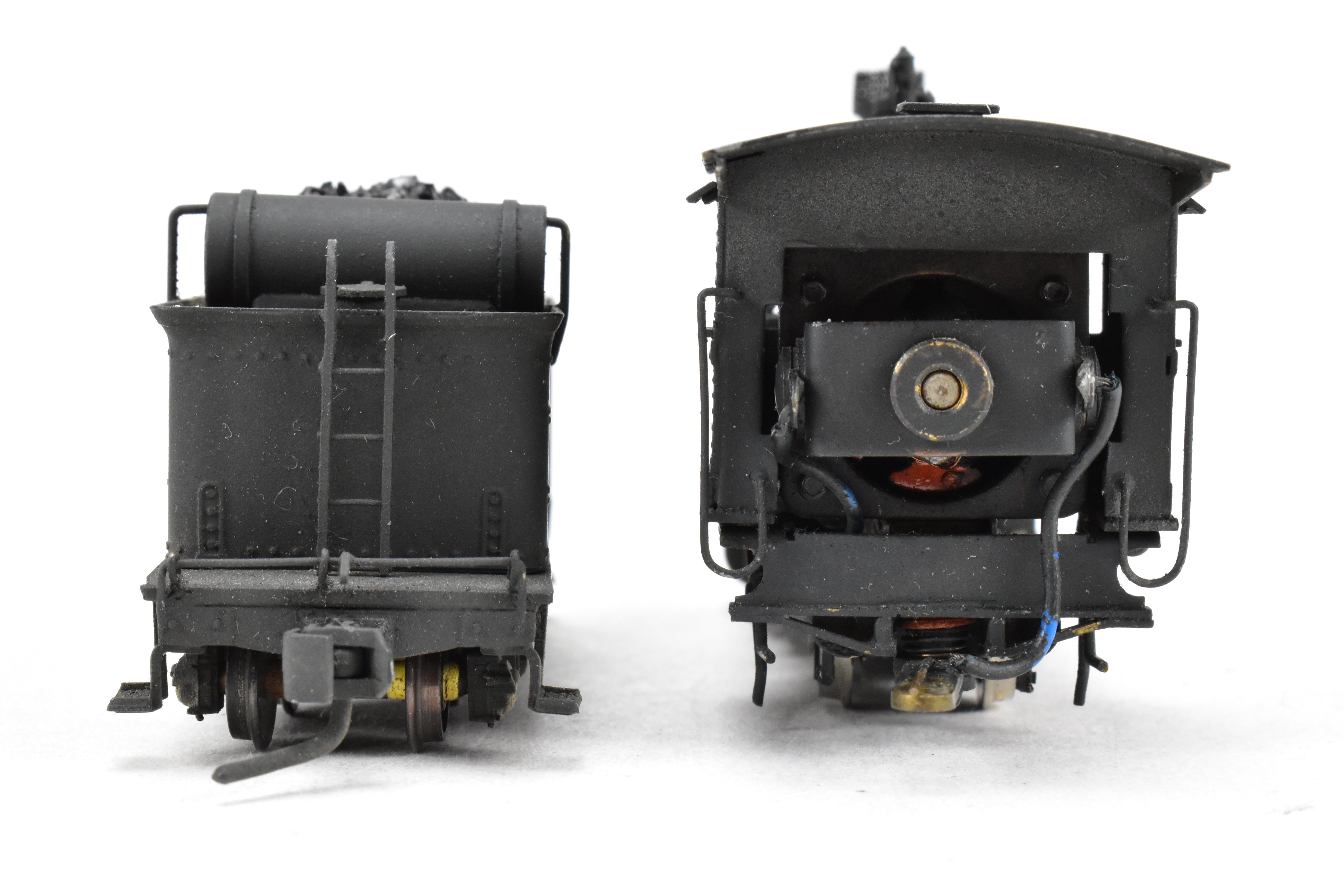 HOn3 Scale Brass Balboa Model Train - Rio Grande Southern C - 19 #40 2 - 8 - 0 Locomotive with Light Weathering and Added Details