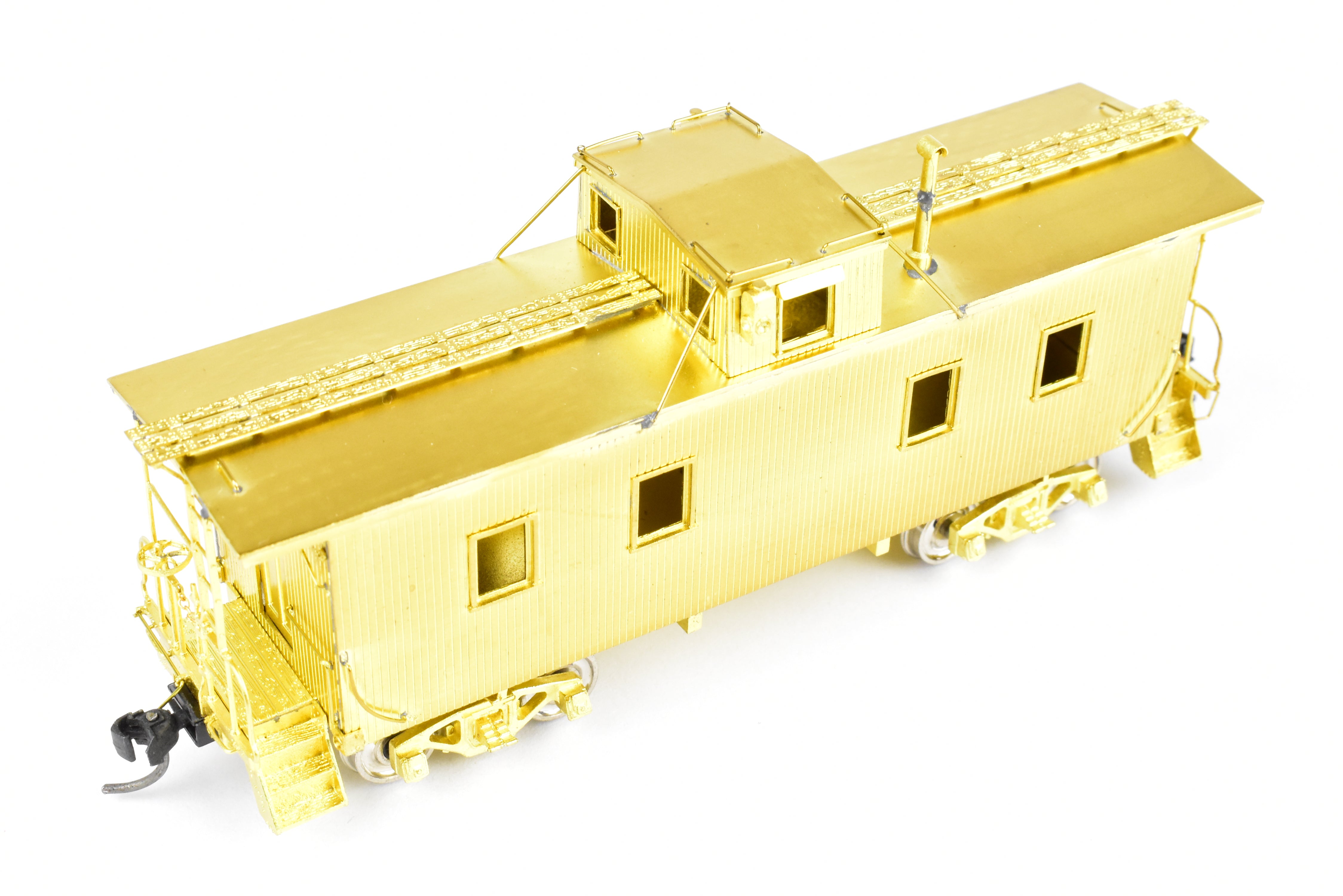 1990 HO Brass NKP Nickel Plate Road Wood Caboose by OMI Overland Models