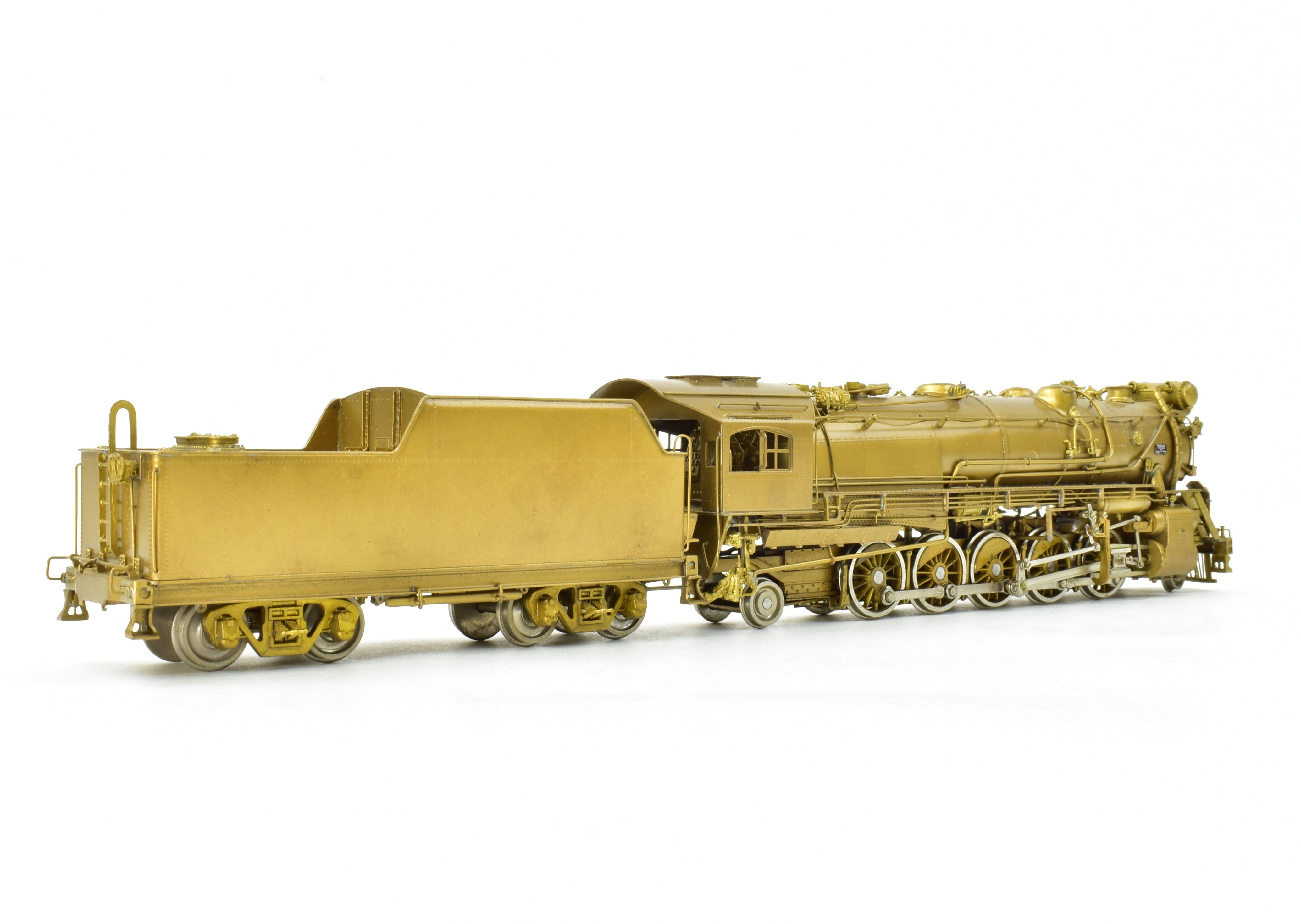 High - Quality HO Scale Custom Brass Model Train: New Haven Class L - 1 2 - 10 - 2 by NJ Custom Brass
