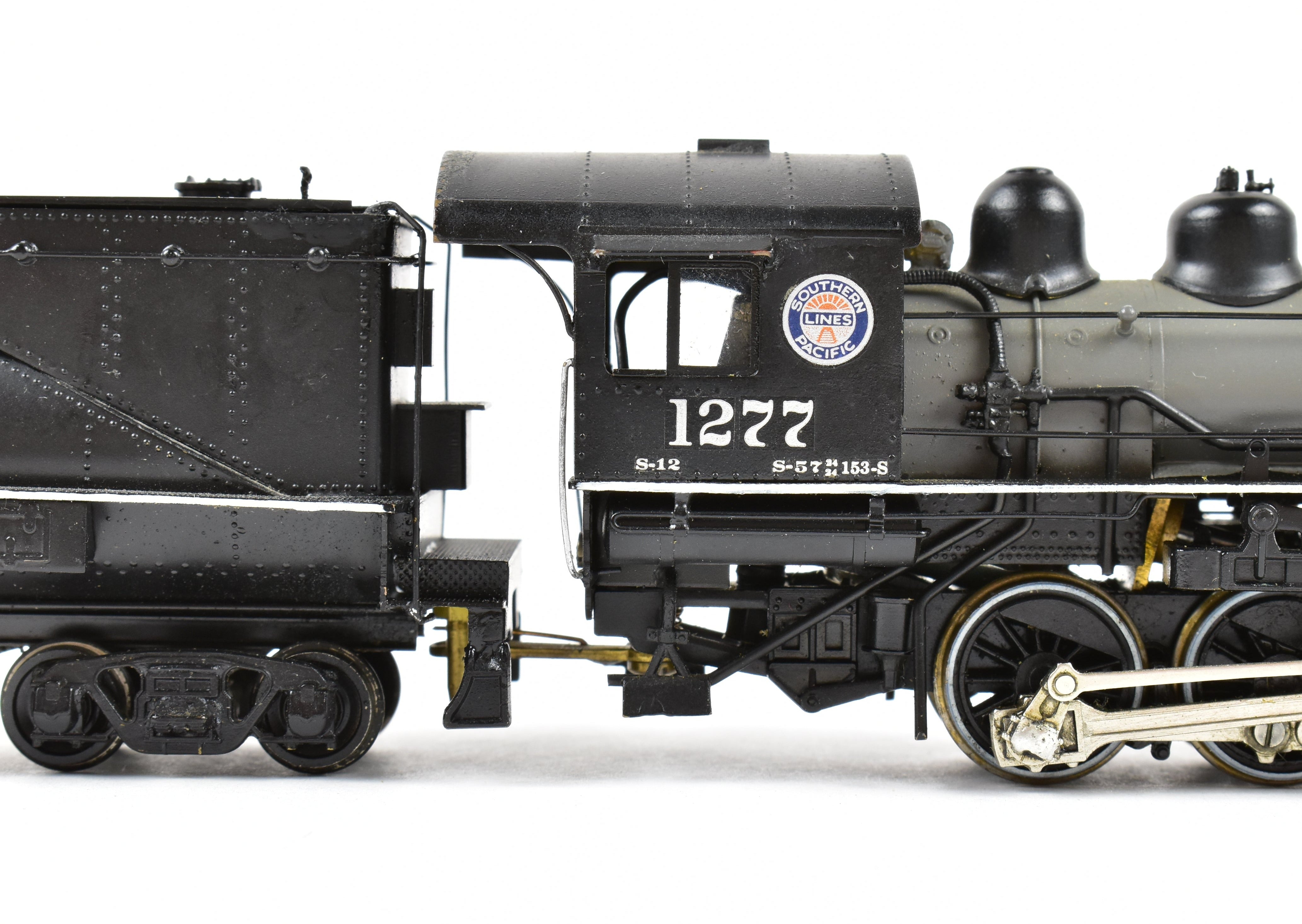 Custom-Painted HO Brass Balboa Southern Pacific S-12 0-6-0 Switcher