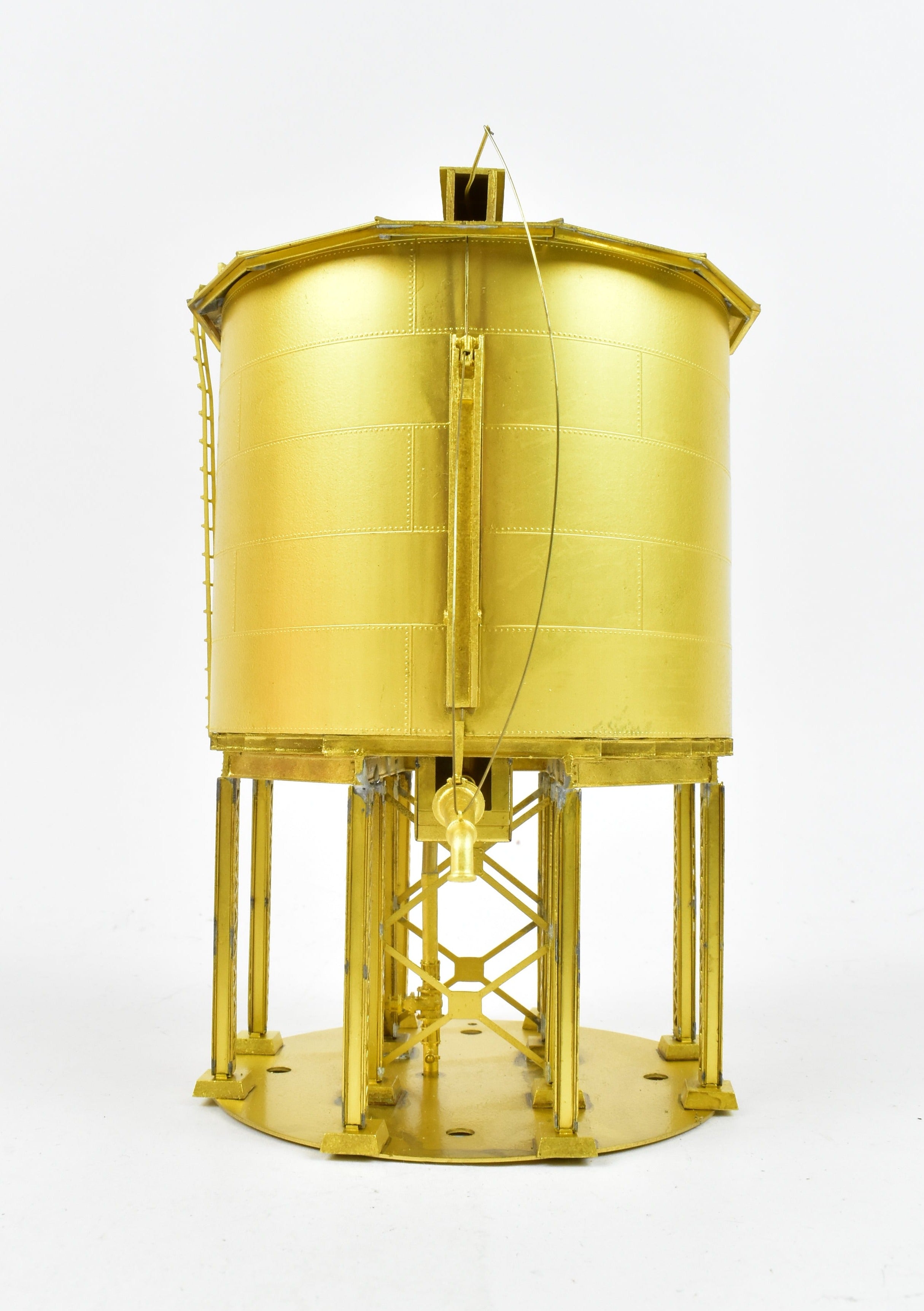 HO Brass PSC - 65,000 Gallon Steel Water Tank with Spout, Excellent Model