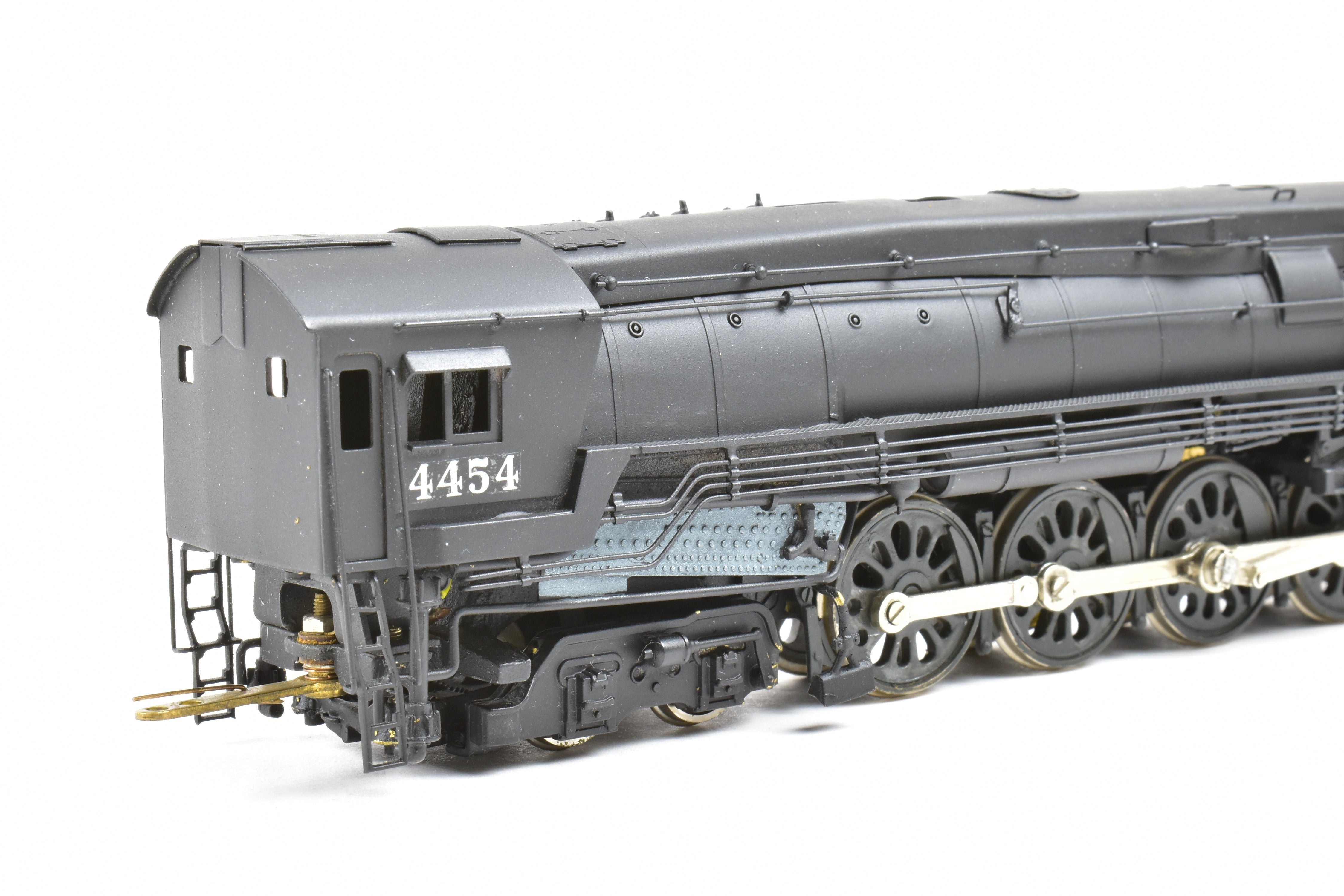HO Scale Brass Model Train - Balboa SP Southern Pacific GS - 4 4 - 8 - 4 De - Skirted and Custom Painted Locomotive No. 4454