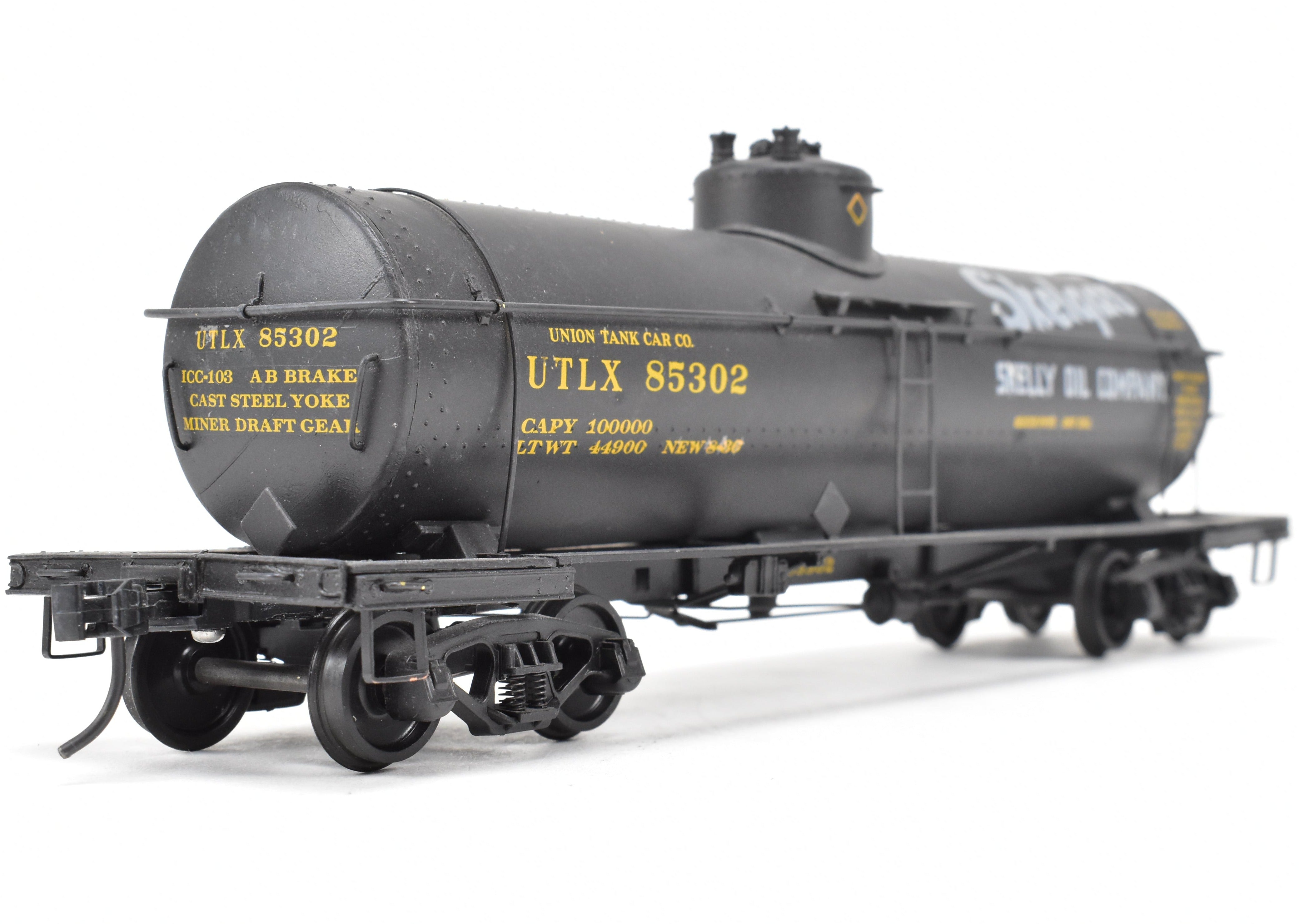 O Scale Custom-Painted Brass Single-Dome Tank Car for Skelly Oil Co.
