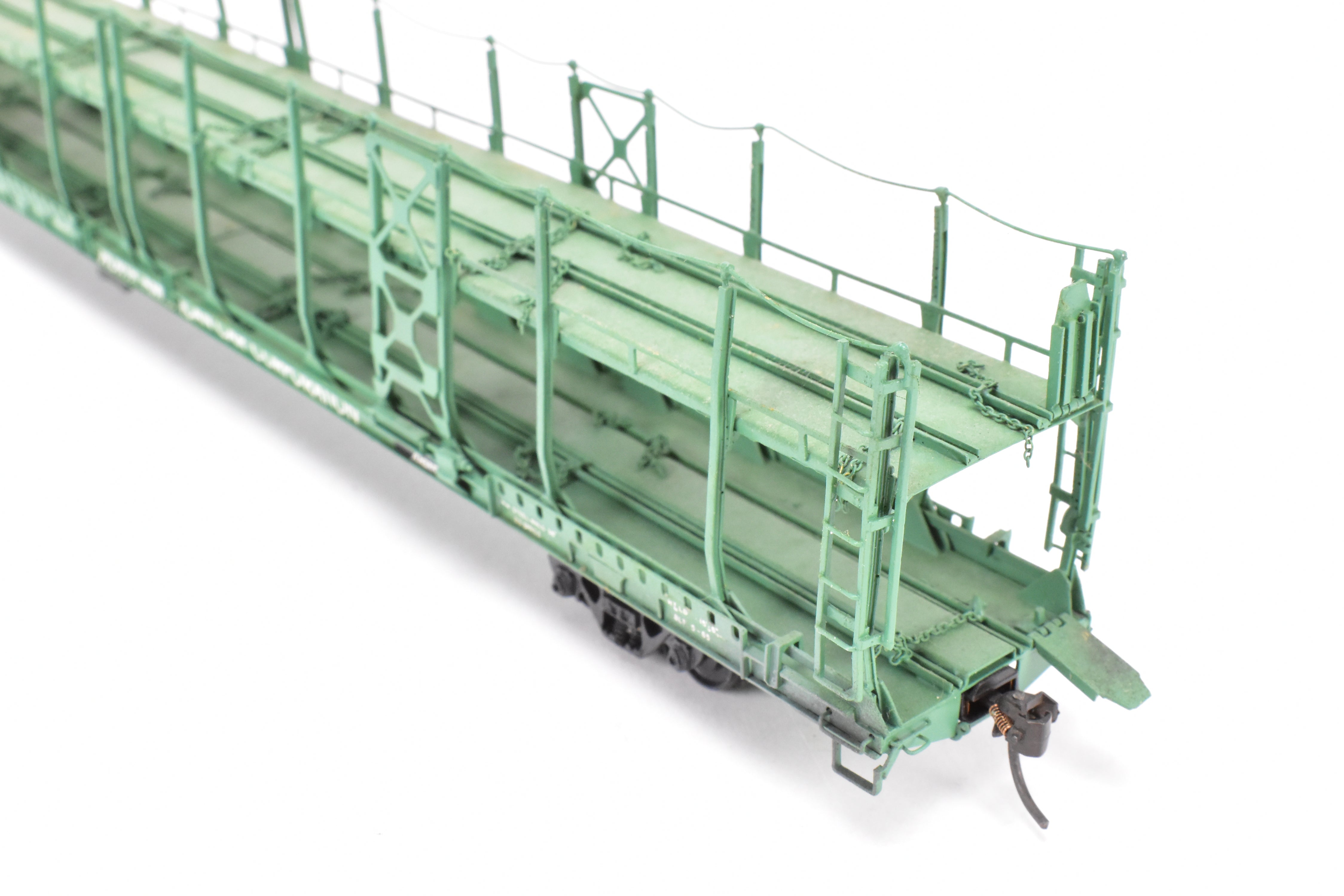 HO Brass OMI NYC - New York Central Bi - Level Auto Rack Factory - Painted NIFX Model