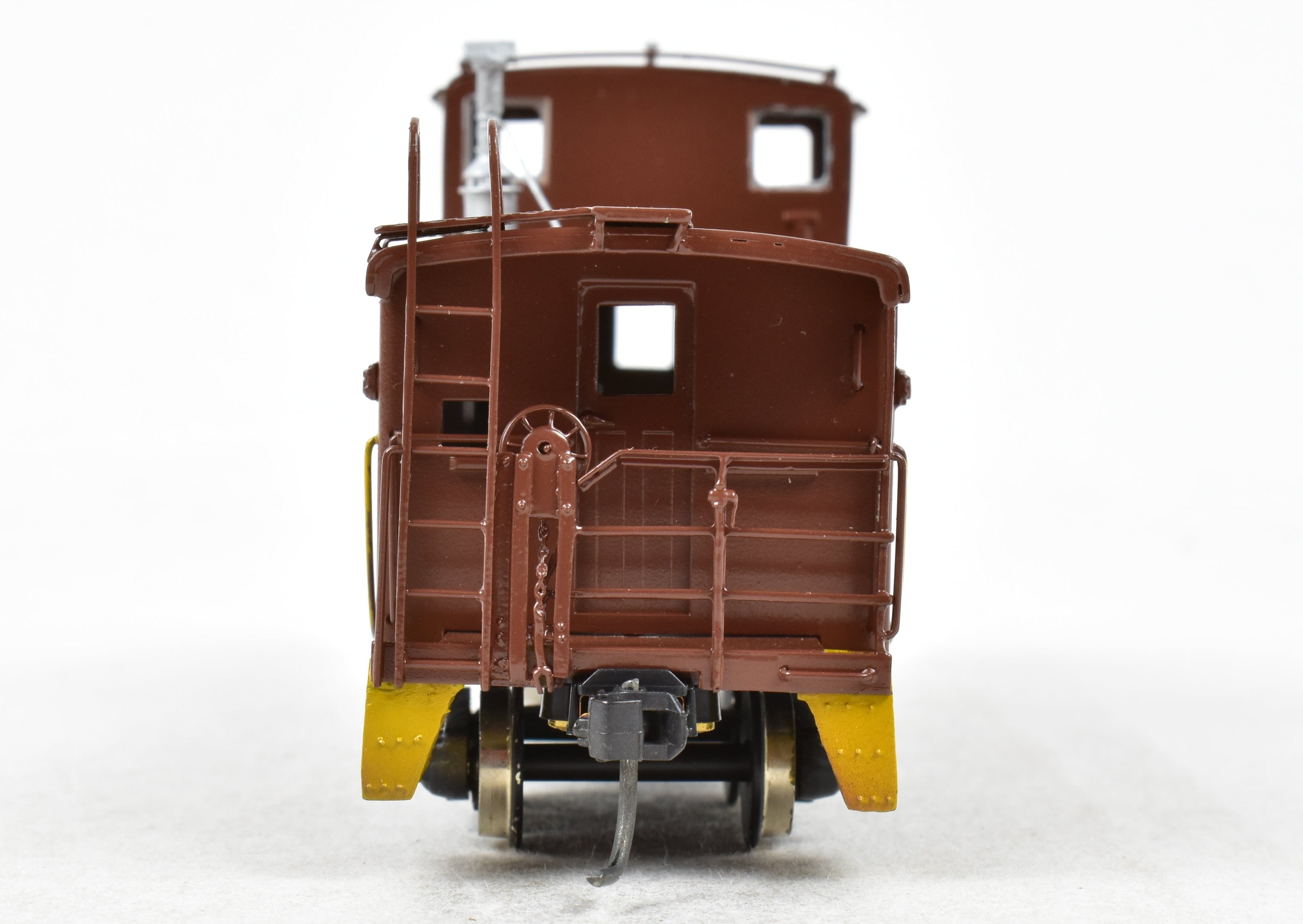 HO Scale Brass Model - Overland Models, Inc. (OMI) Northern Pacific Steel Caboose with Tall Cupola, CP No. 1004