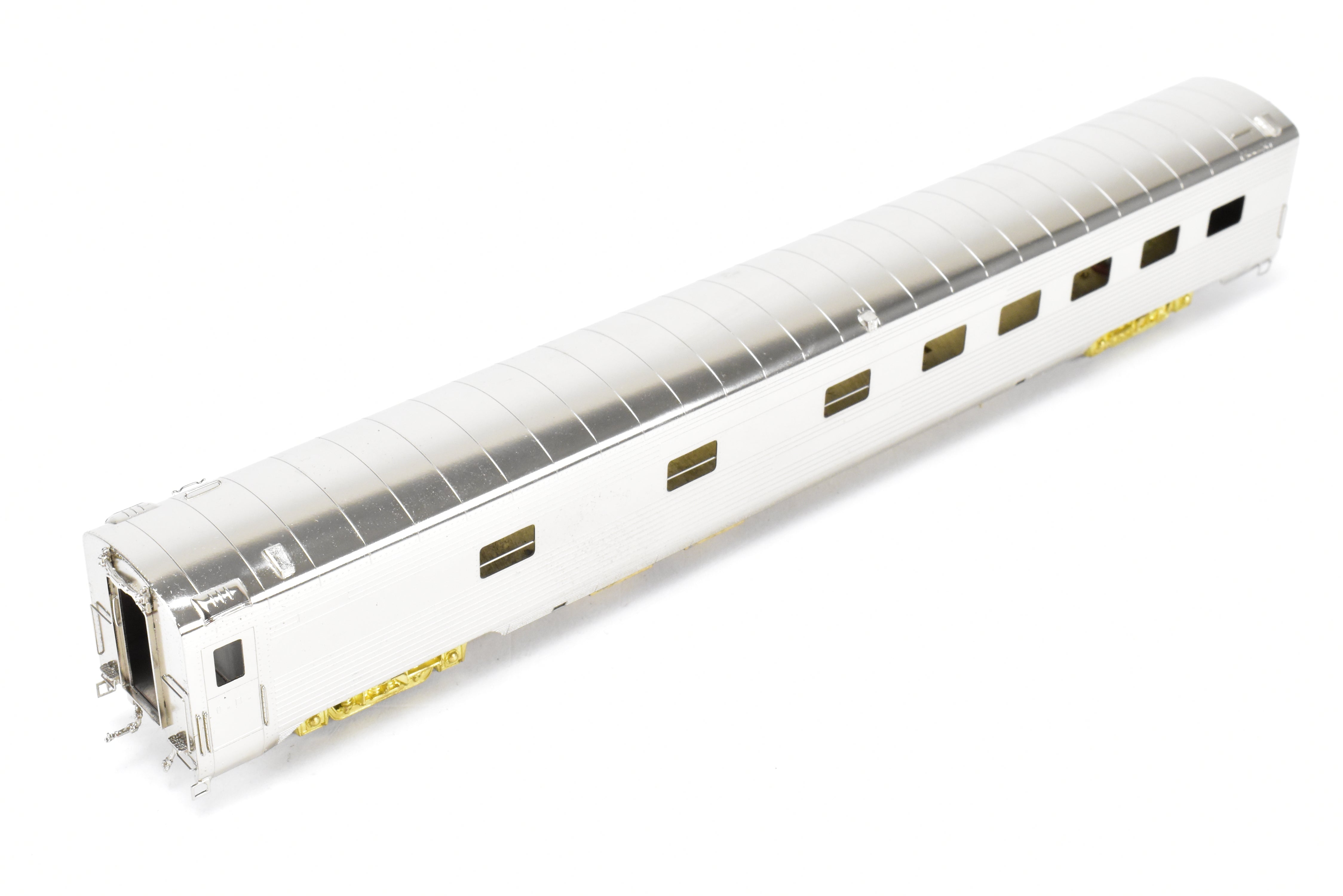 HO Scale Brass Model Train - Cascade Models AT&SF Santa Fe ACF Palm Series 11 Bedroom Sleeper Car with Skirts for Model Railroad Enthusiasts