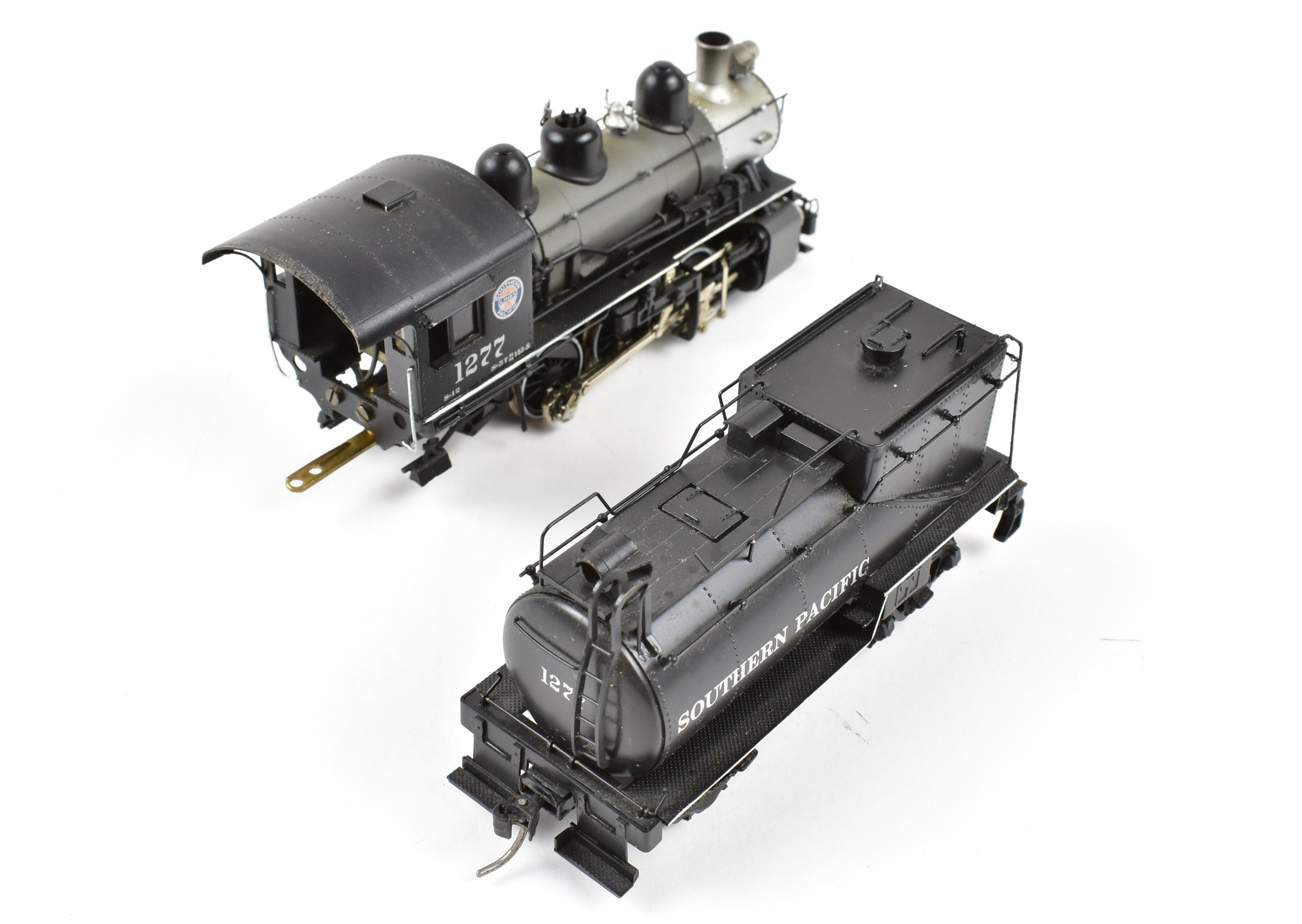 Custom-Painted HO Brass Balboa Southern Pacific S-12 0-6-0 Switcher