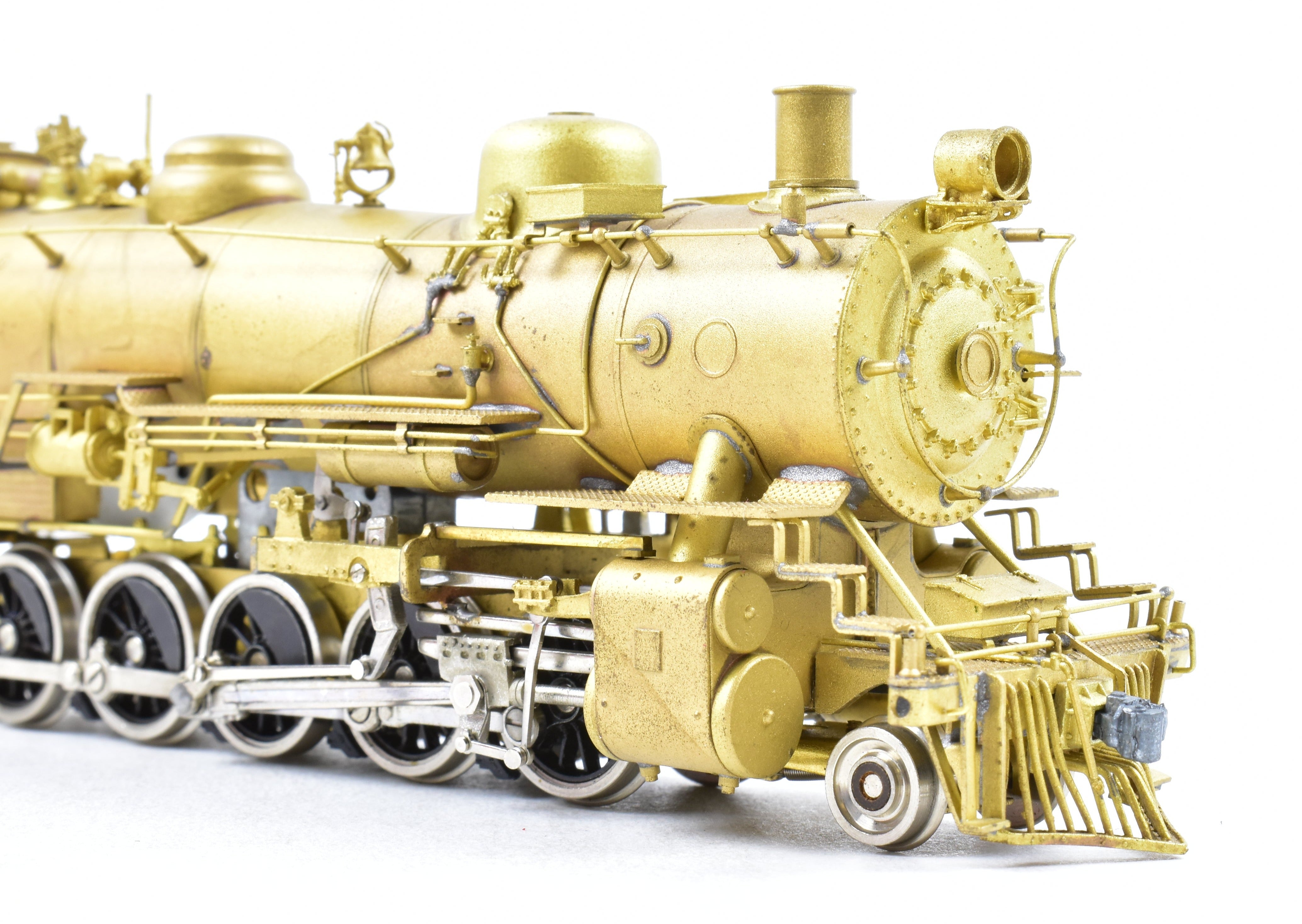 1979 HO Brass Westside Model Co. ATSF - Santa Fe 1600 2 - 10 - 2 Model with Spare Parts