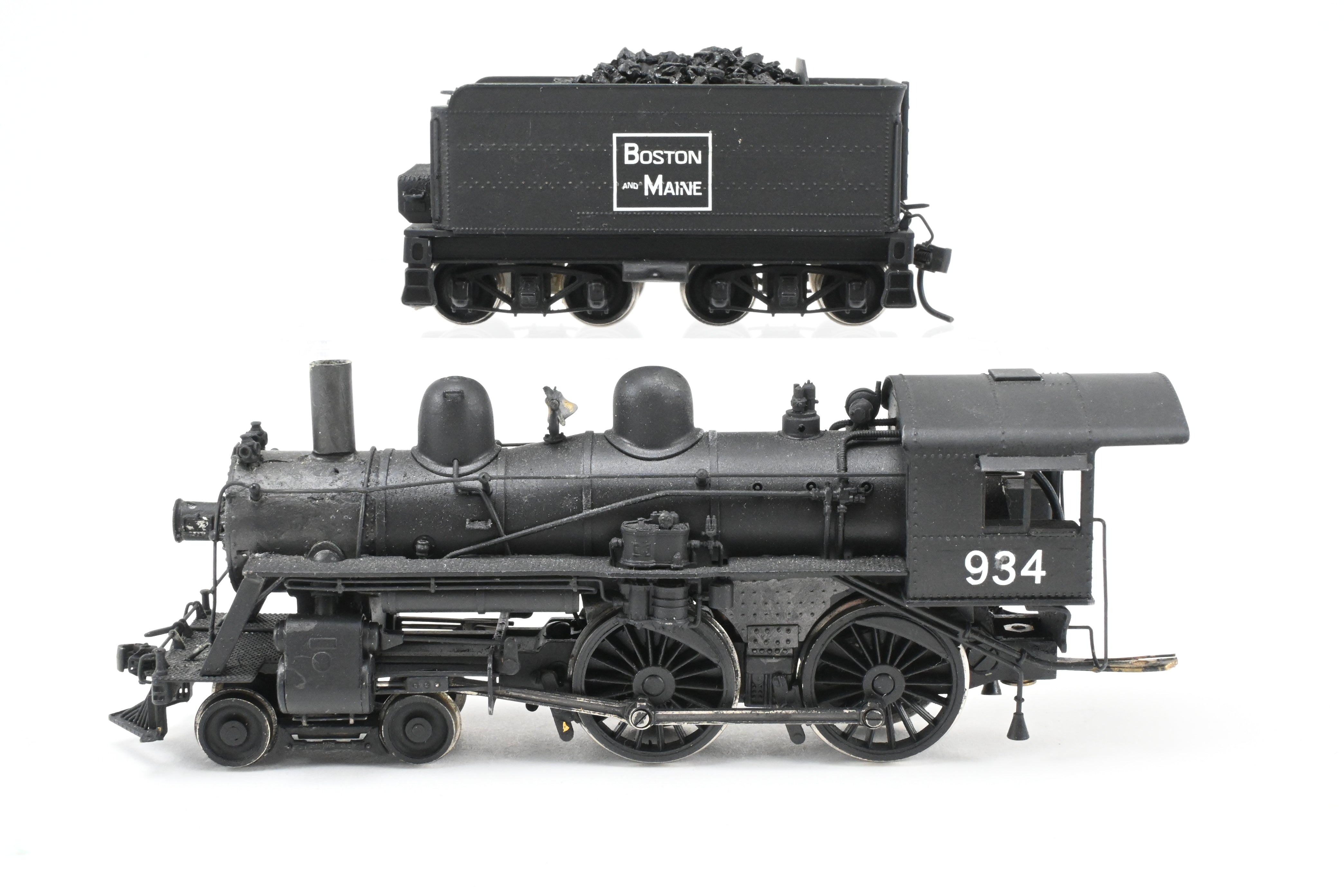 Custom Painted HO Brass B&M 4-4-0 Putnam Rebuild Model #934