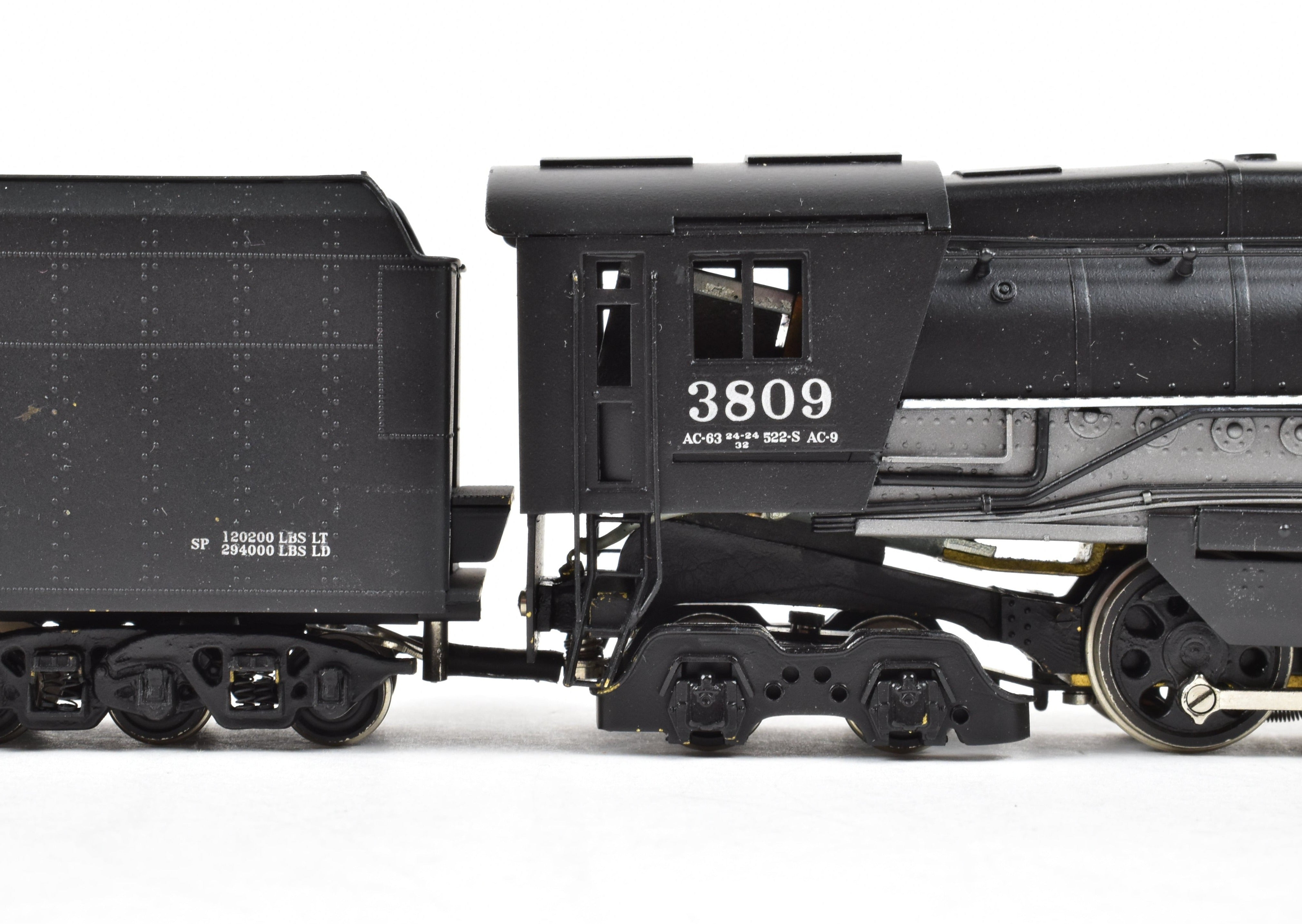 Custom Painted HO Brass Gem Models Southern Pacific AC - 9 2 - 8 - 8 - 4 Coal Version