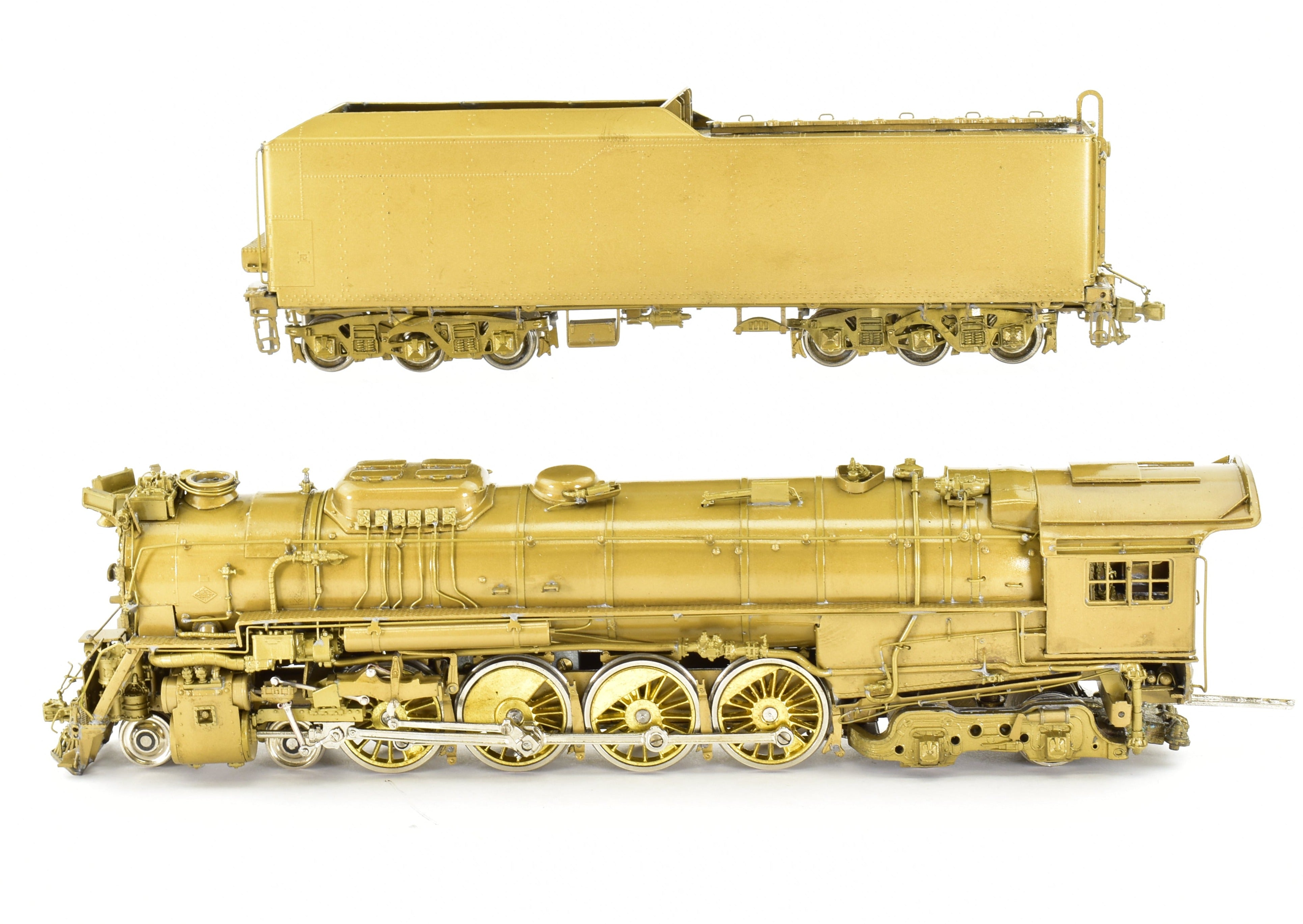HO Scale Brass OMI C&O J-3 4-8-4 Locomotives #605 & 606, Sold As-Is