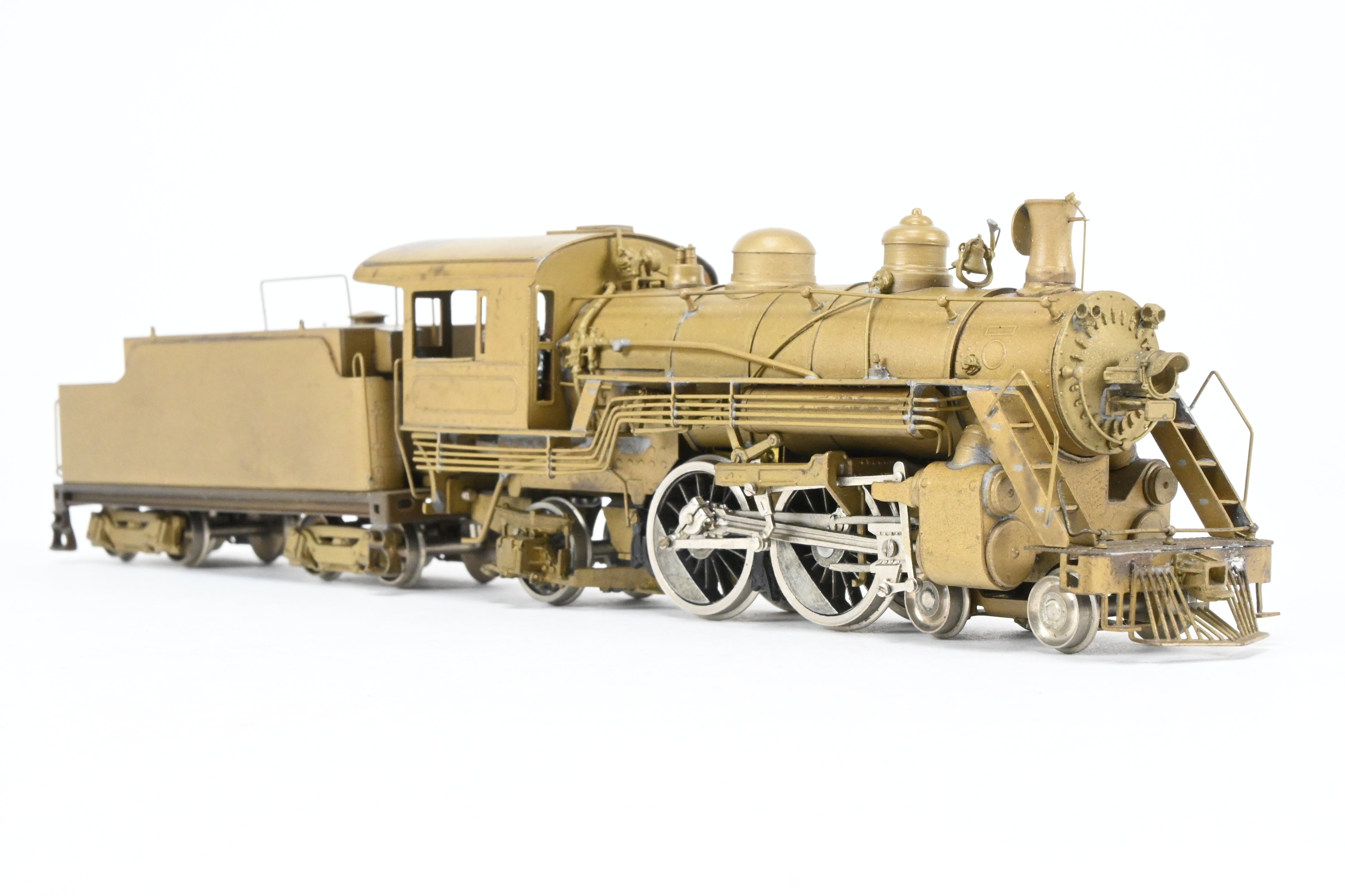 HO Scale Brass Model Train - NWSL/FED - Far East Distributors SSW - Cotton Belt 4-4-2 Class E-1 Equipped with New NWSL Drive Unit