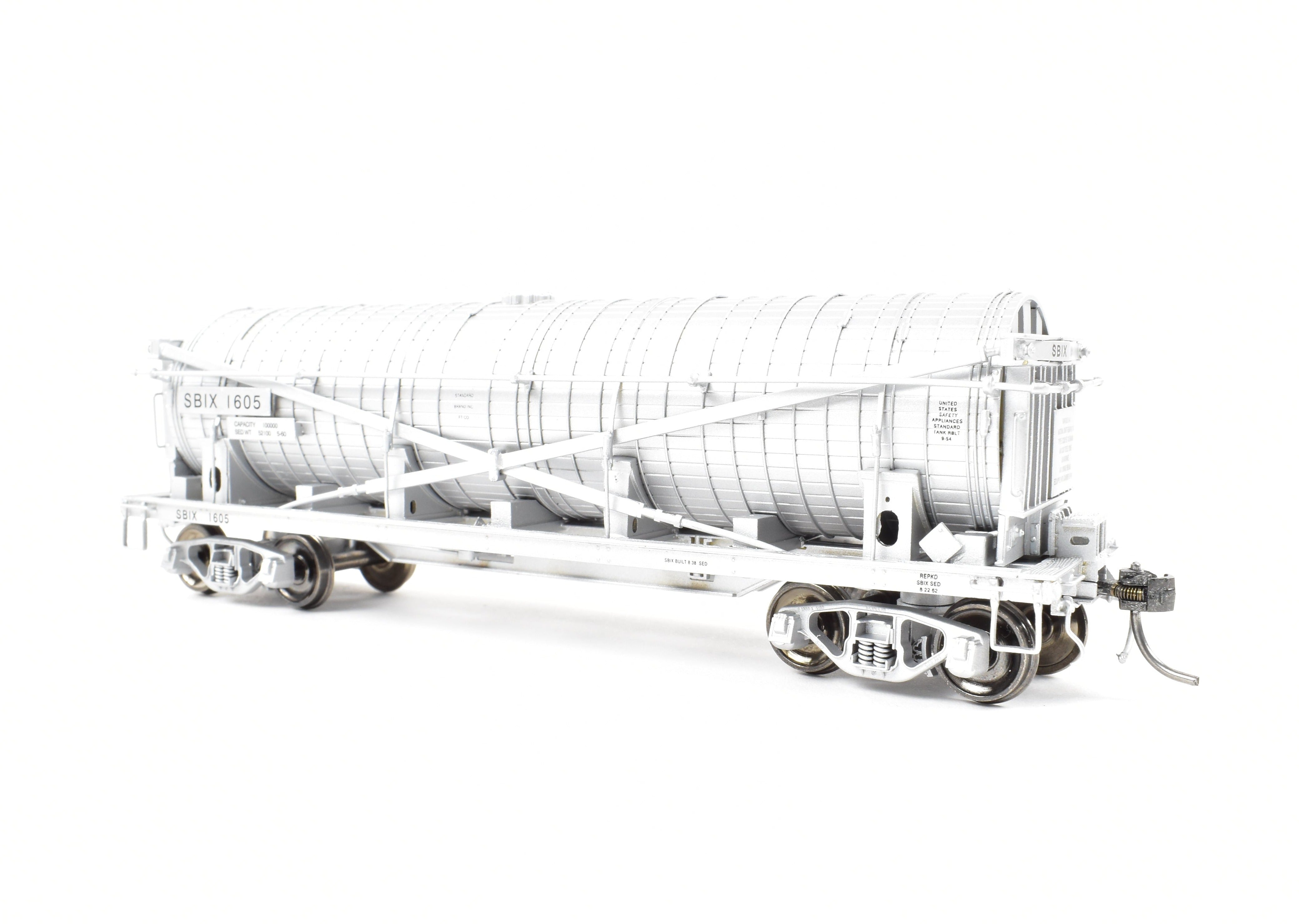 HO NEW Brass North Bank Line SBIX 1605 Standard Brand Vinegar Car Model