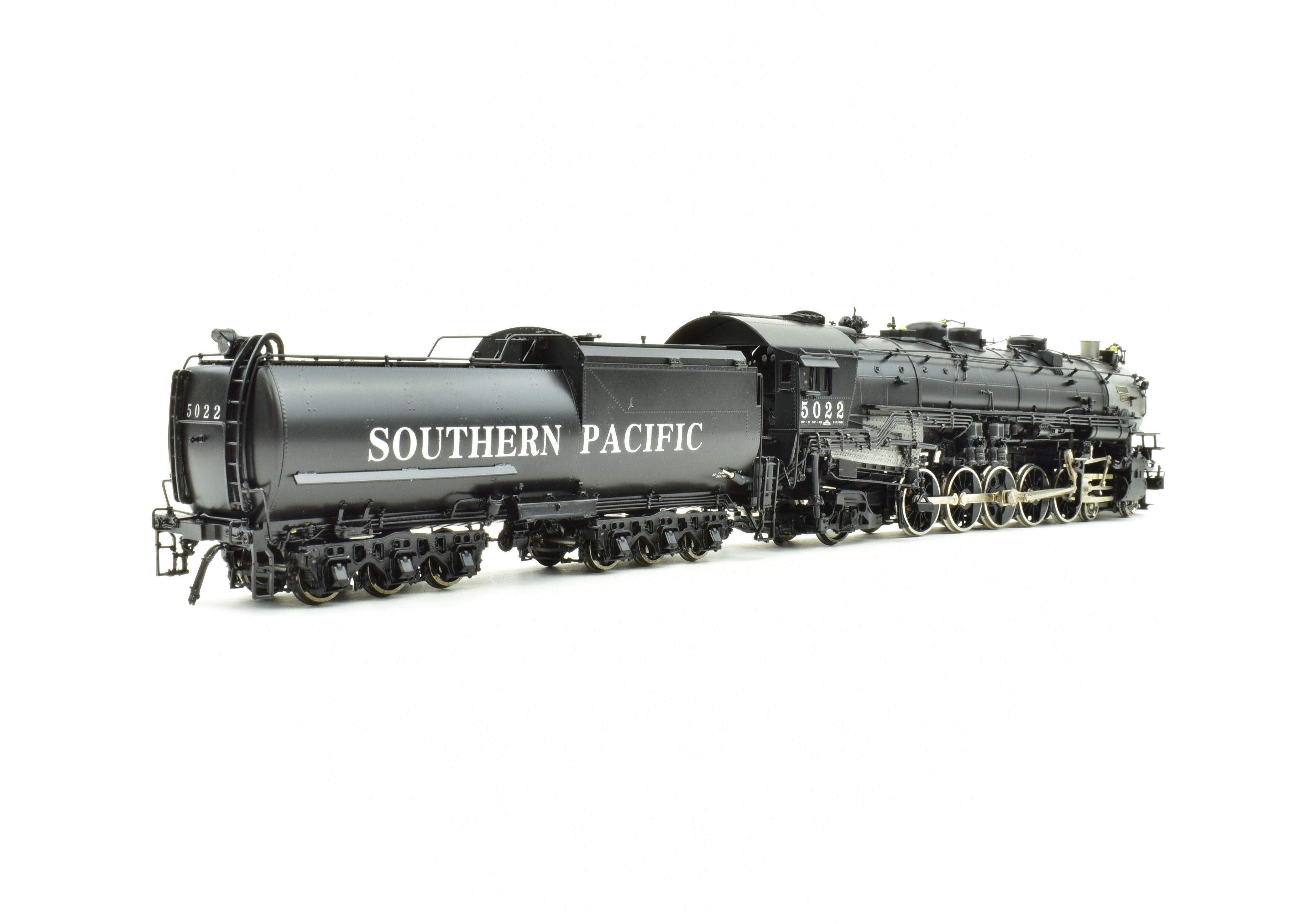 HO Scale Brass Precision Scale Co. SP 4-10-2 Factory Painted Locomotive #5022