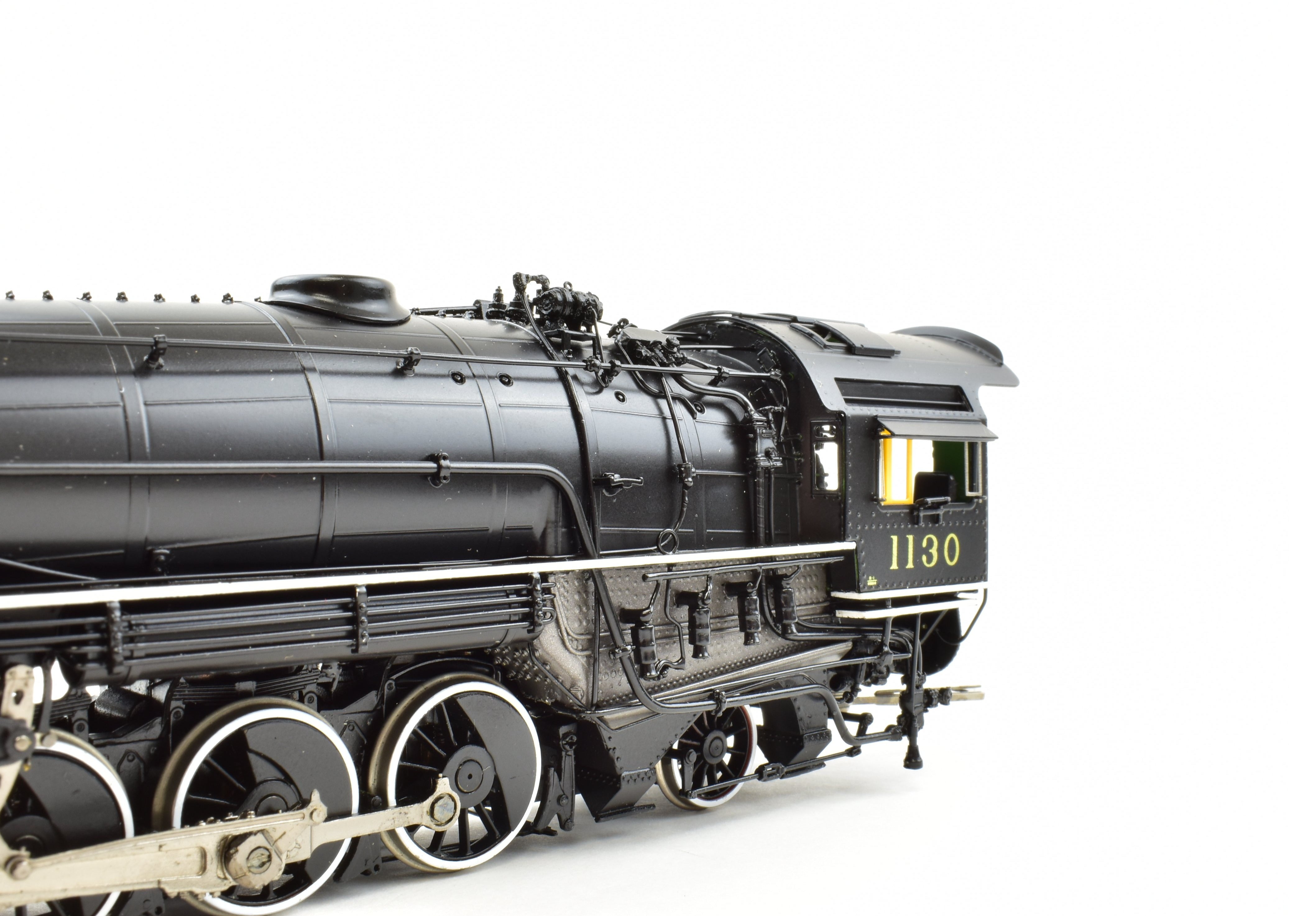 HO Scale Brass Division Point Chesapeake & Ohio K1 2-8-2 Factory Painted Locomotive Model #1130