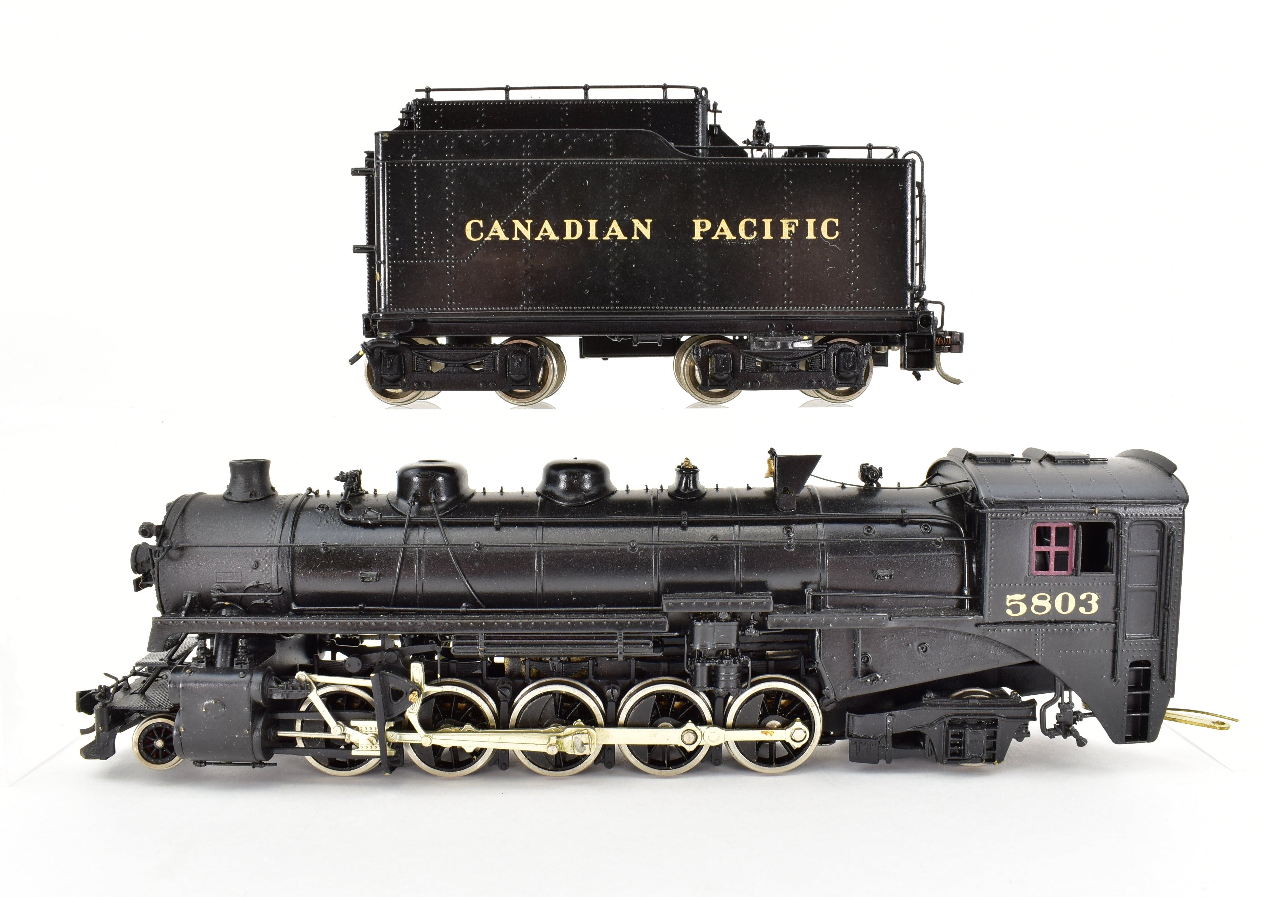 HO Scale Brass PFM Van Hobbies Canadian Pacific Railway S-2a 2-10-2 CP #5803 Model