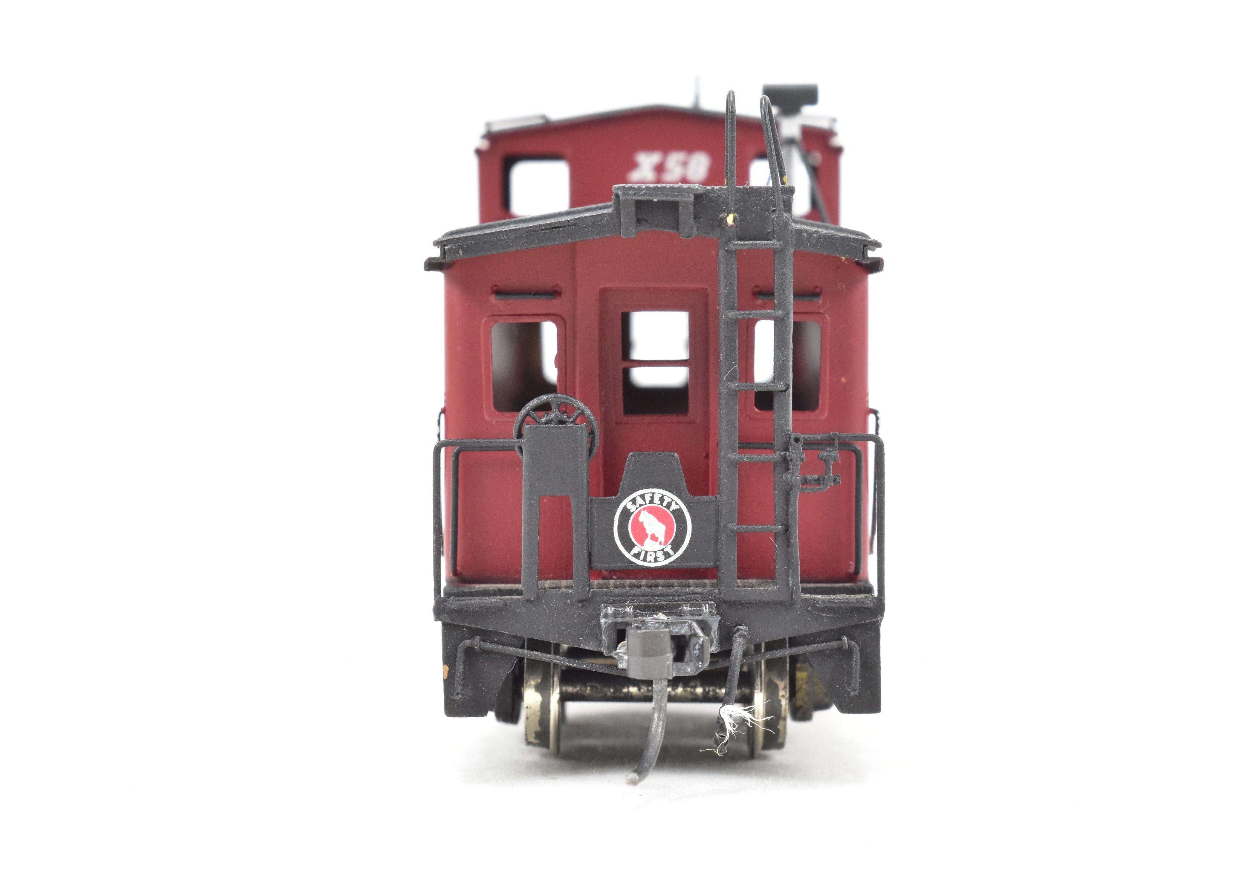 HO Scale Brass Model - Oriental Limited Great Northern Caboose X41 - 95, Custom - Painted C/P #X58