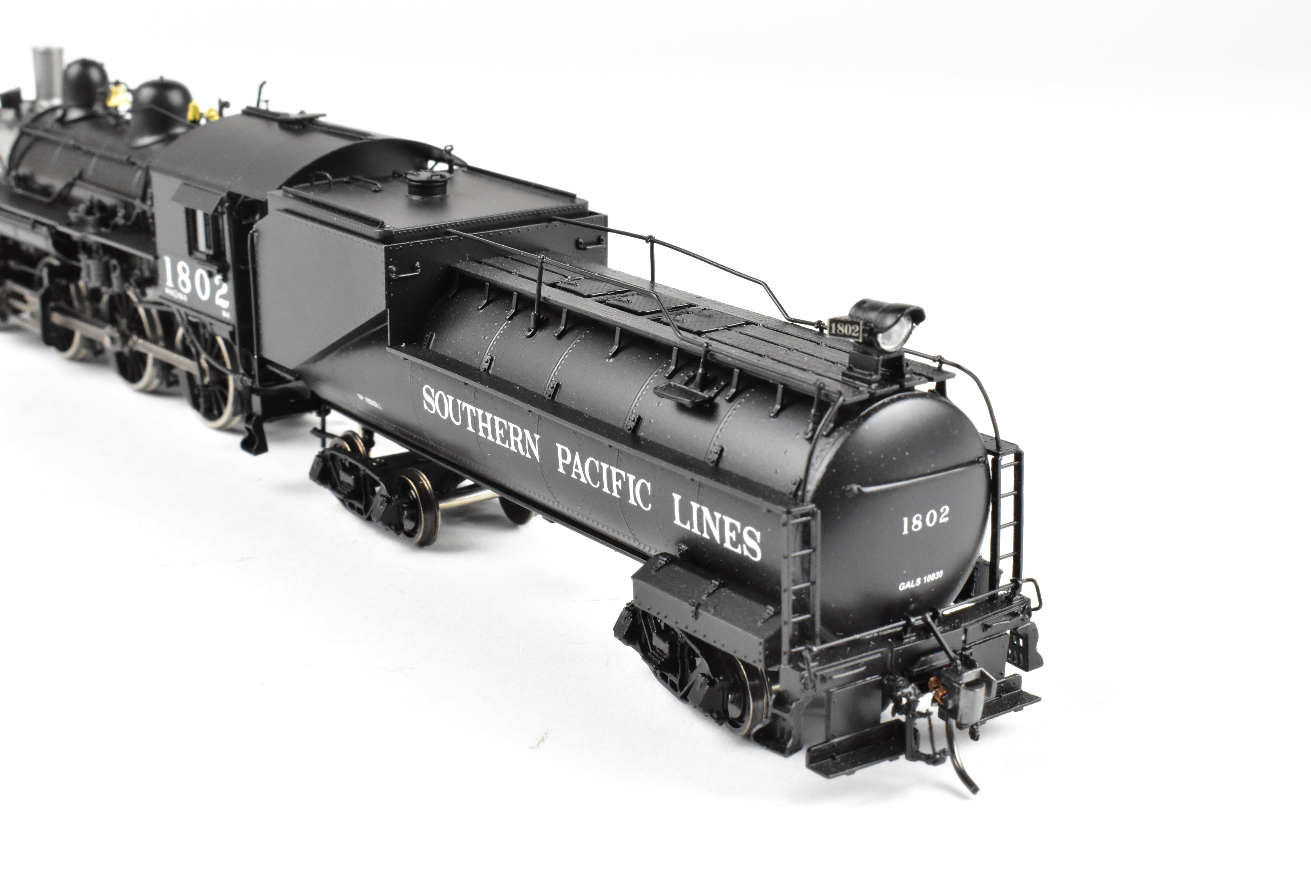 HO Scale Brass Precision Scale Co. Southern Pacific M - 6 Class 2 - 6 - 0 Factory Painted Locomotive No. 1802